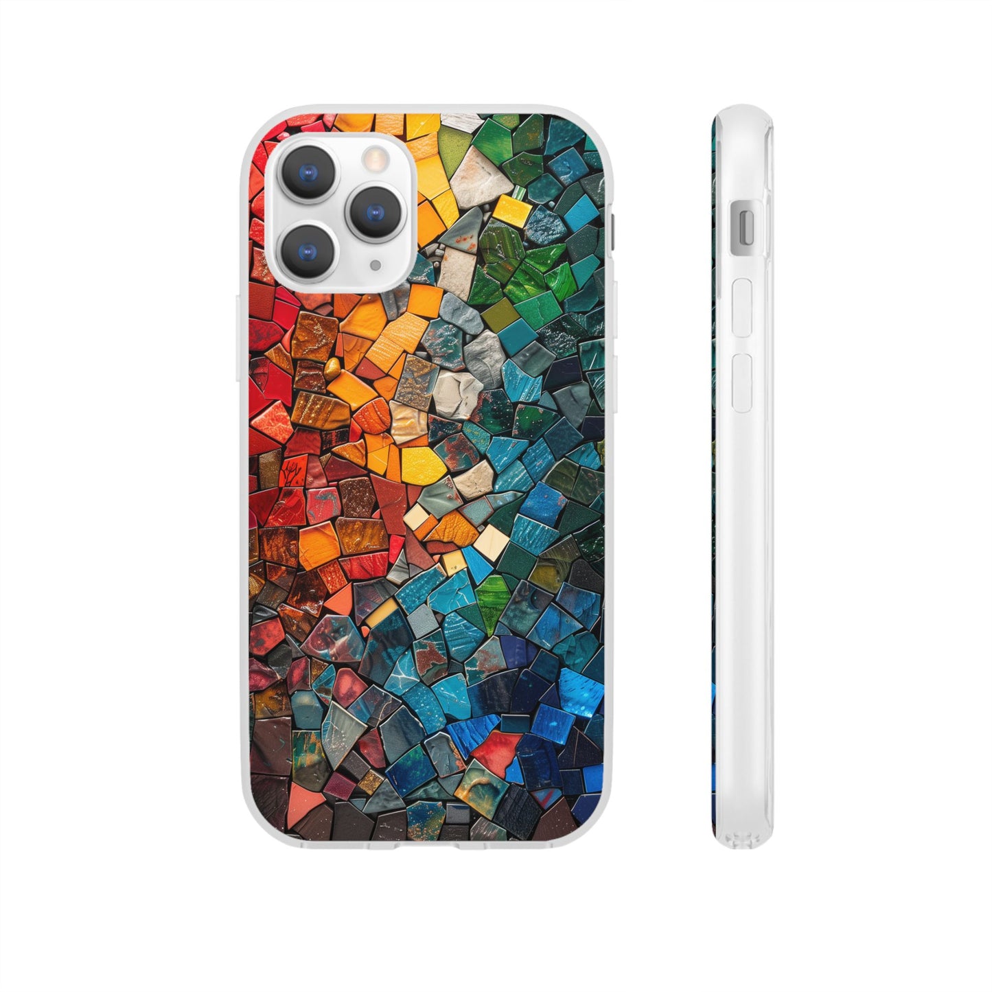 Color Fragments iPhone & Samsung Flexi Cases