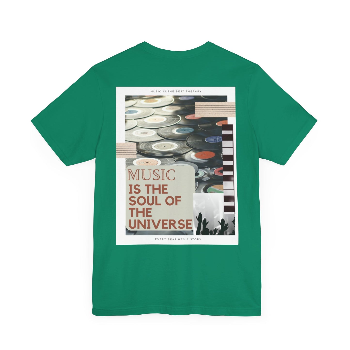 Music Is The Soul Of The Universe Unisex Jersey Short Sleeve Tee