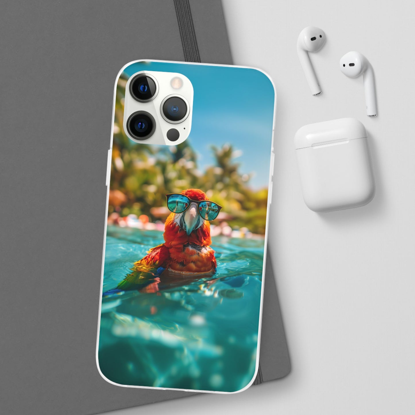 Parrot Summer iPhone & Samsung Flexi Cases