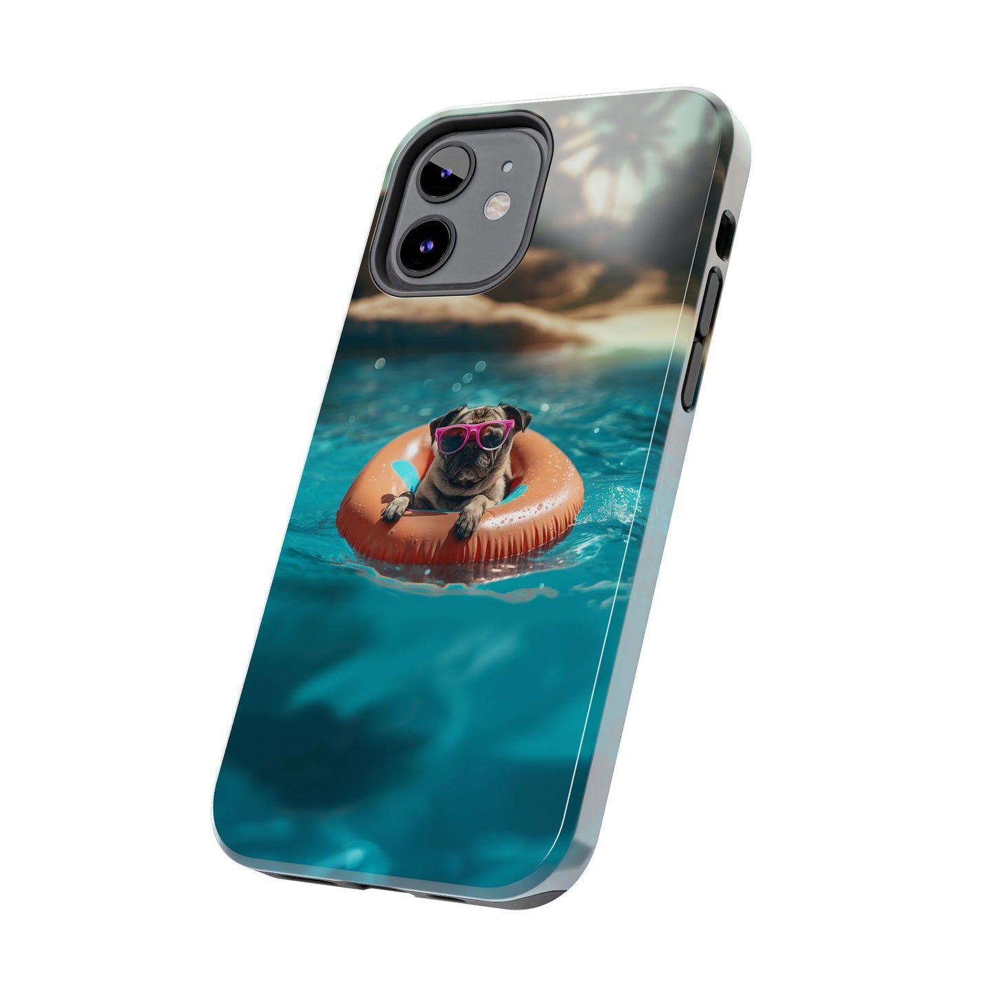 Pug Summer Tough iPhone & Samsung Cases
