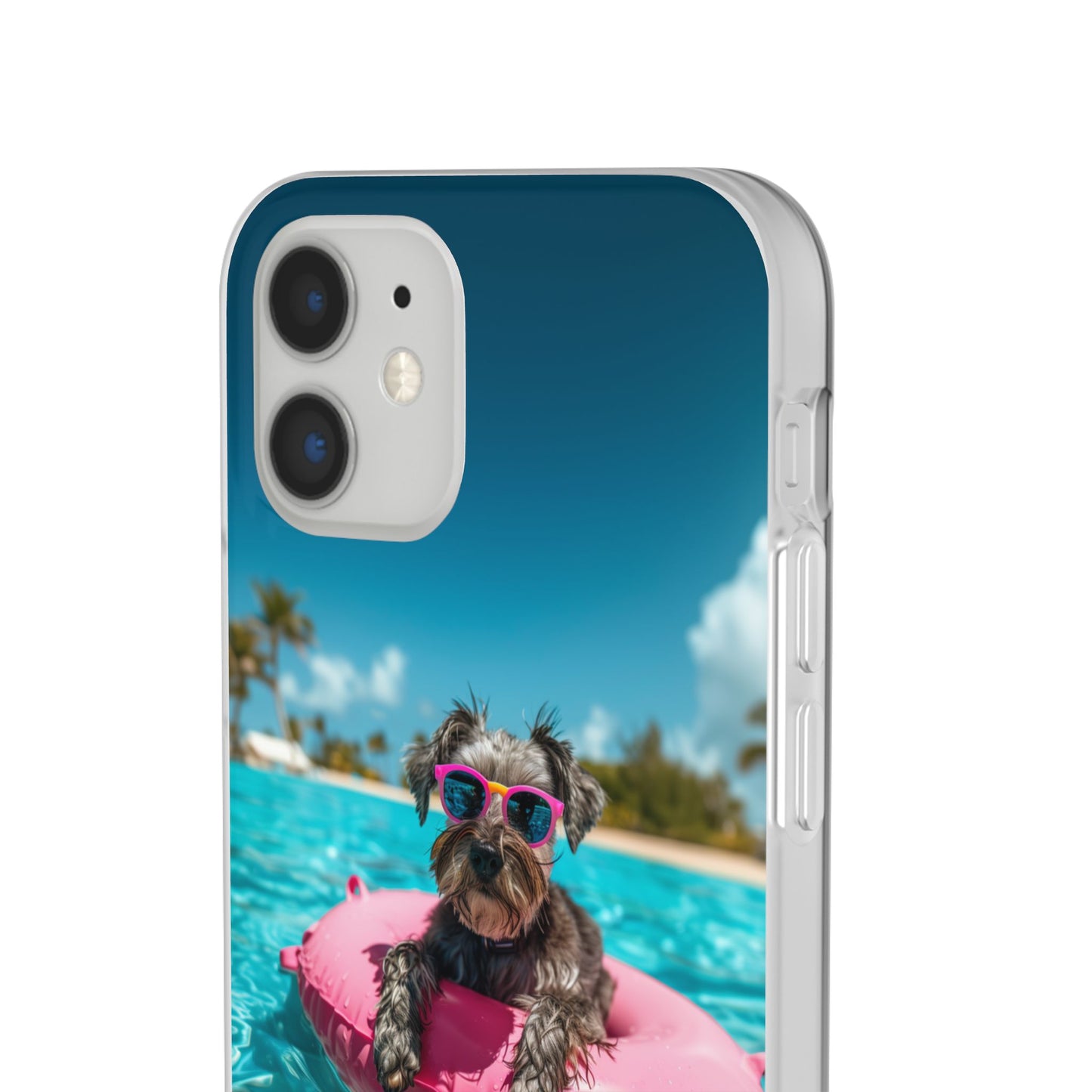 Aruba Schnauzer Summer Beach iPhone & Samsung Flexi Cases
