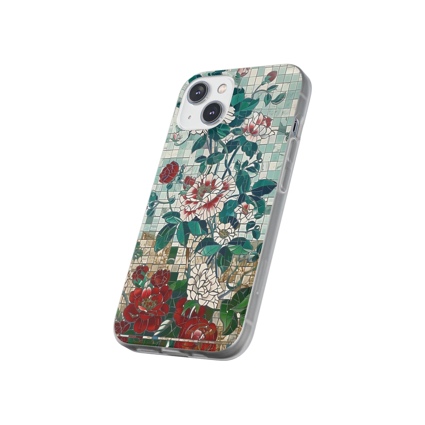 Floral Tiles Summer iPhone & Samsung Flexi Cases