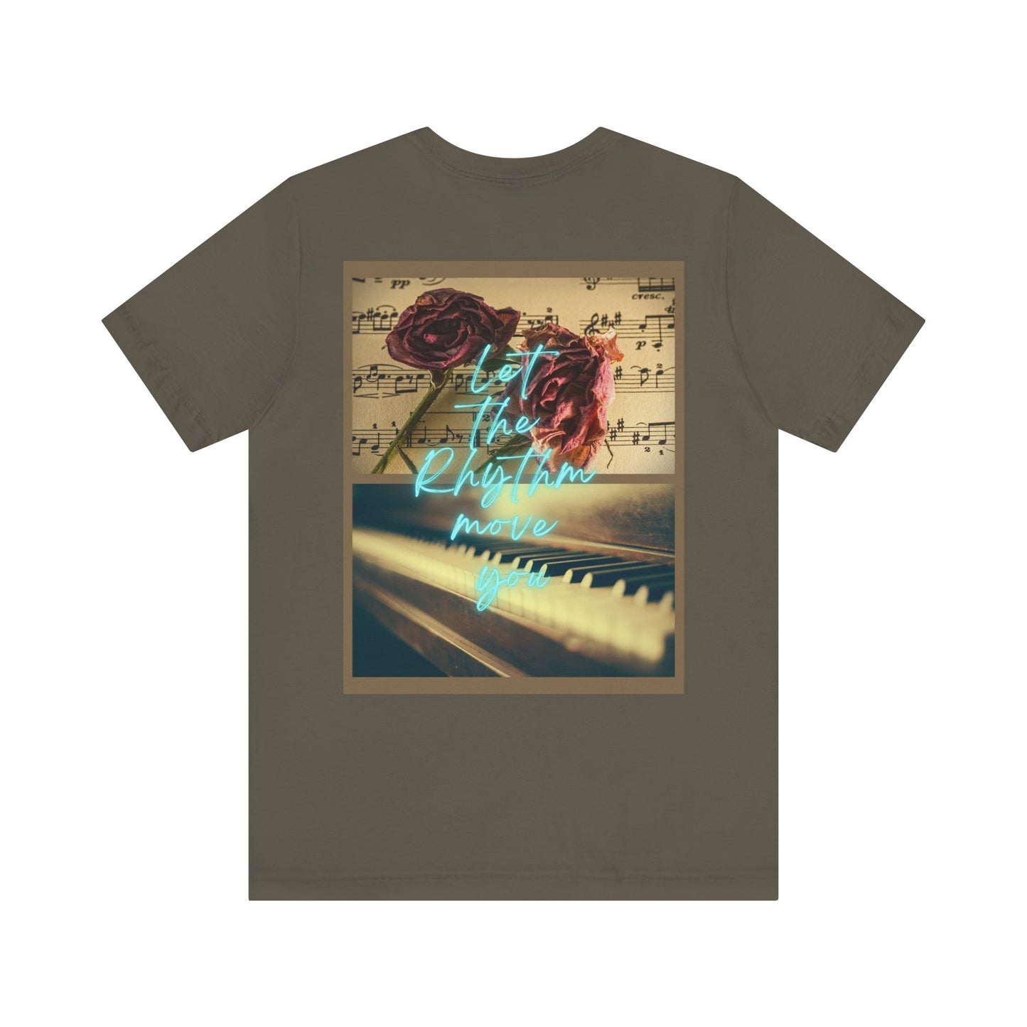 Let The Rhythm Move You Unisex Jersey Short Sleeve Tee