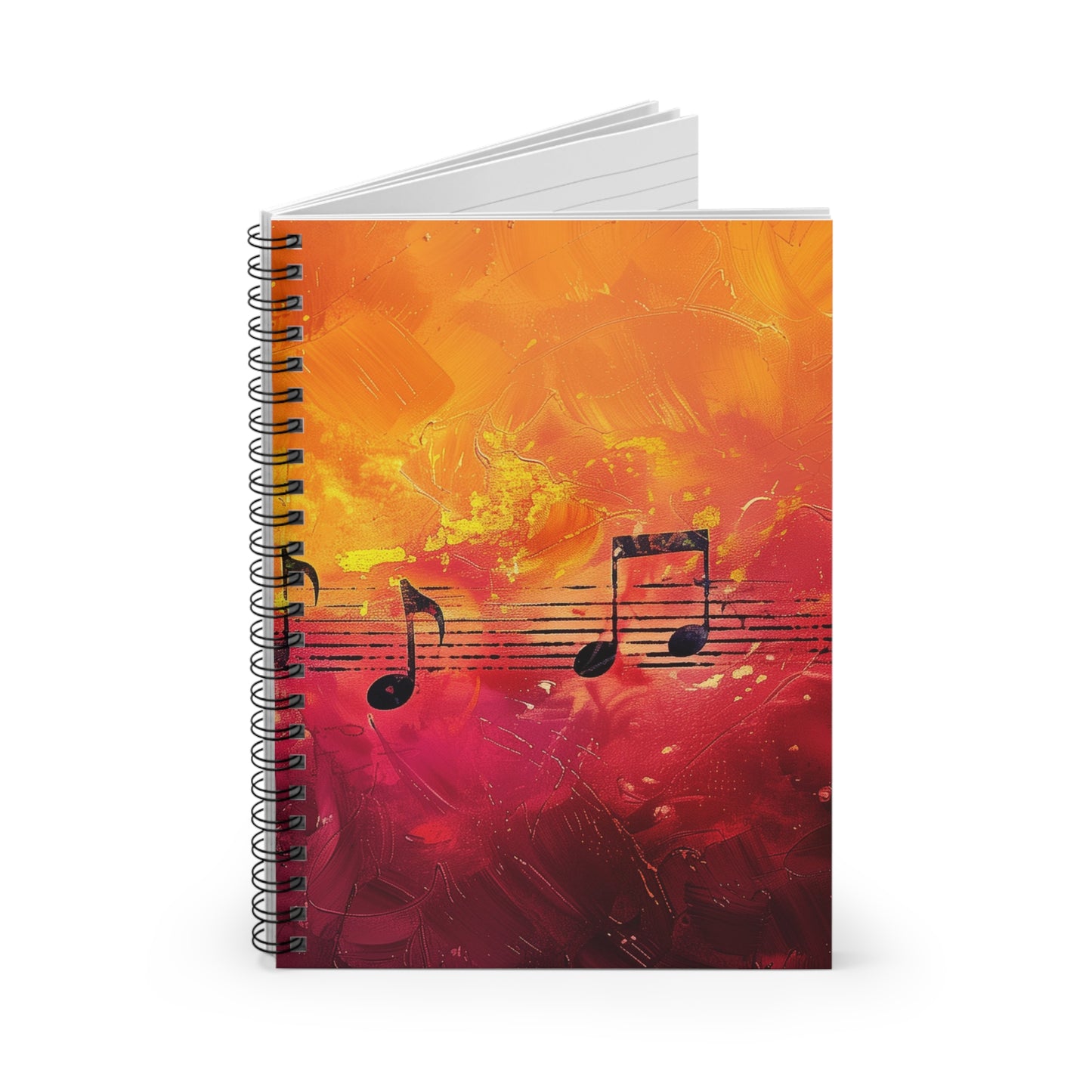 Spiral Songwriting Notebook - Ruled Line