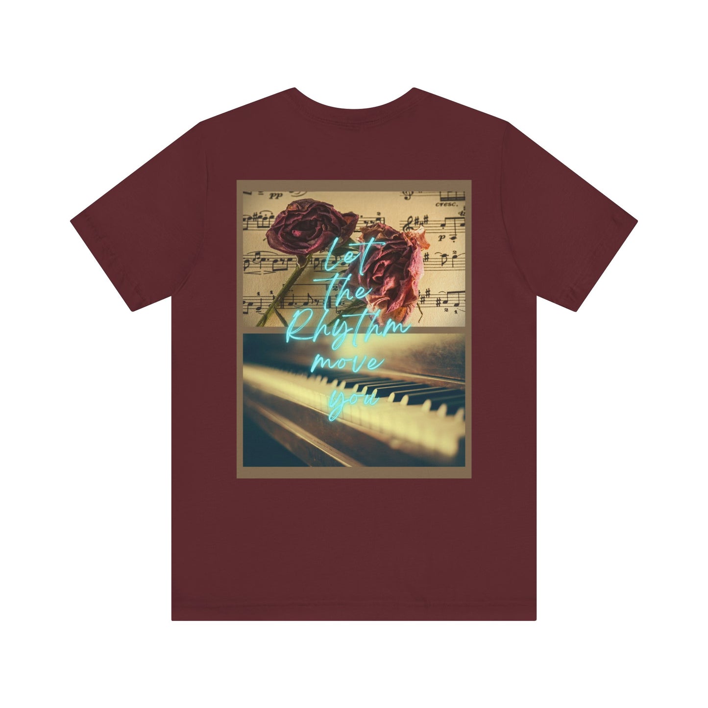Let The Rhythm Move You Unisex Jersey Short Sleeve Tee