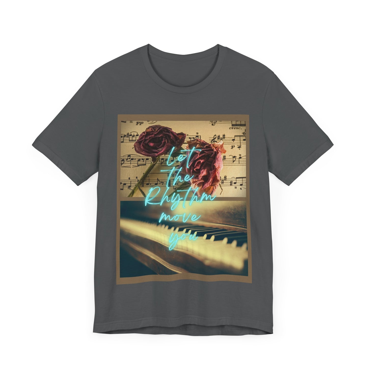Let The Rhythm Move You Unisex Jersey Short Sleeve Tee