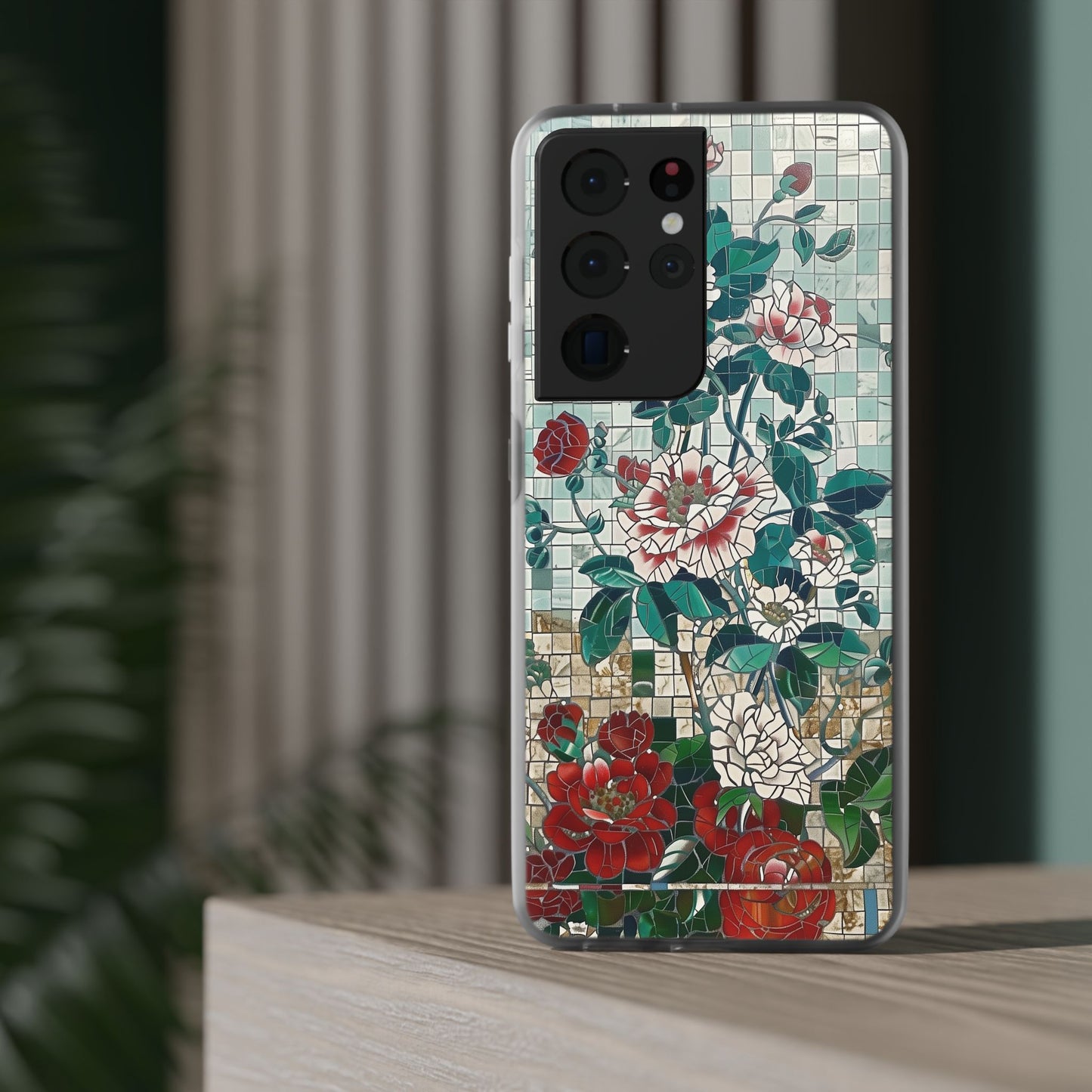 Floral Tiles Summer iPhone & Samsung Flexi Cases