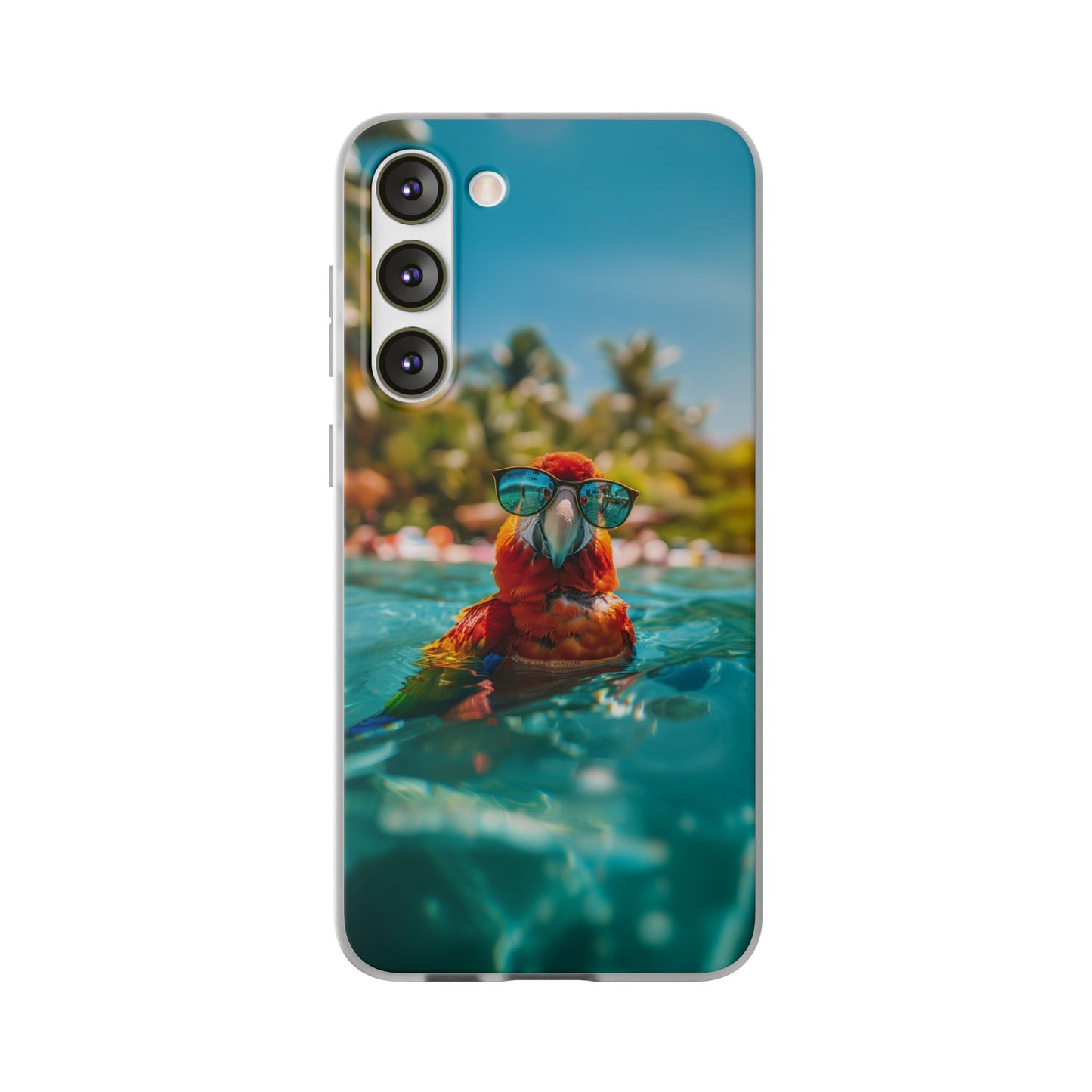 Parrot Summer iPhone & Samsung Flexi Cases