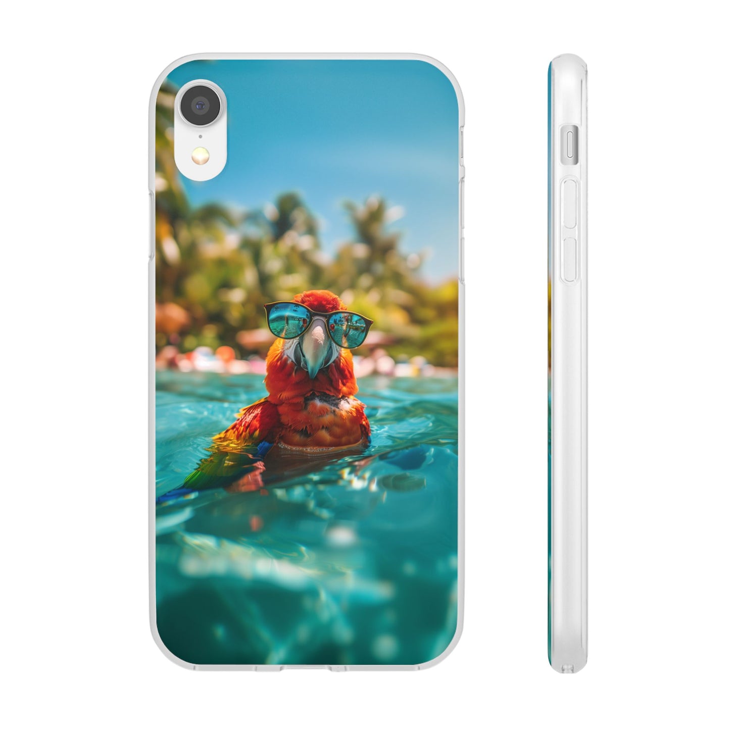 Parrot Summer iPhone & Samsung Flexi Cases