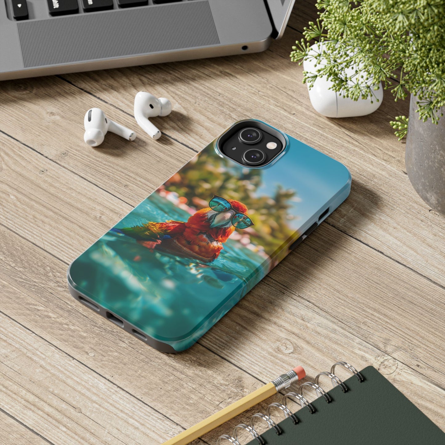 Parrot Summer Tough iPhone & Samsung Cases