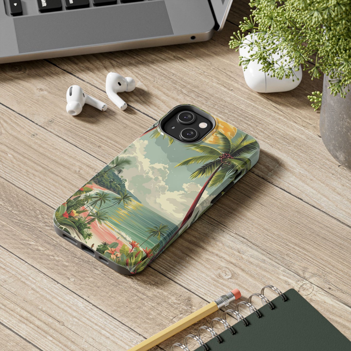 Summer Path Tough iPhone Cases