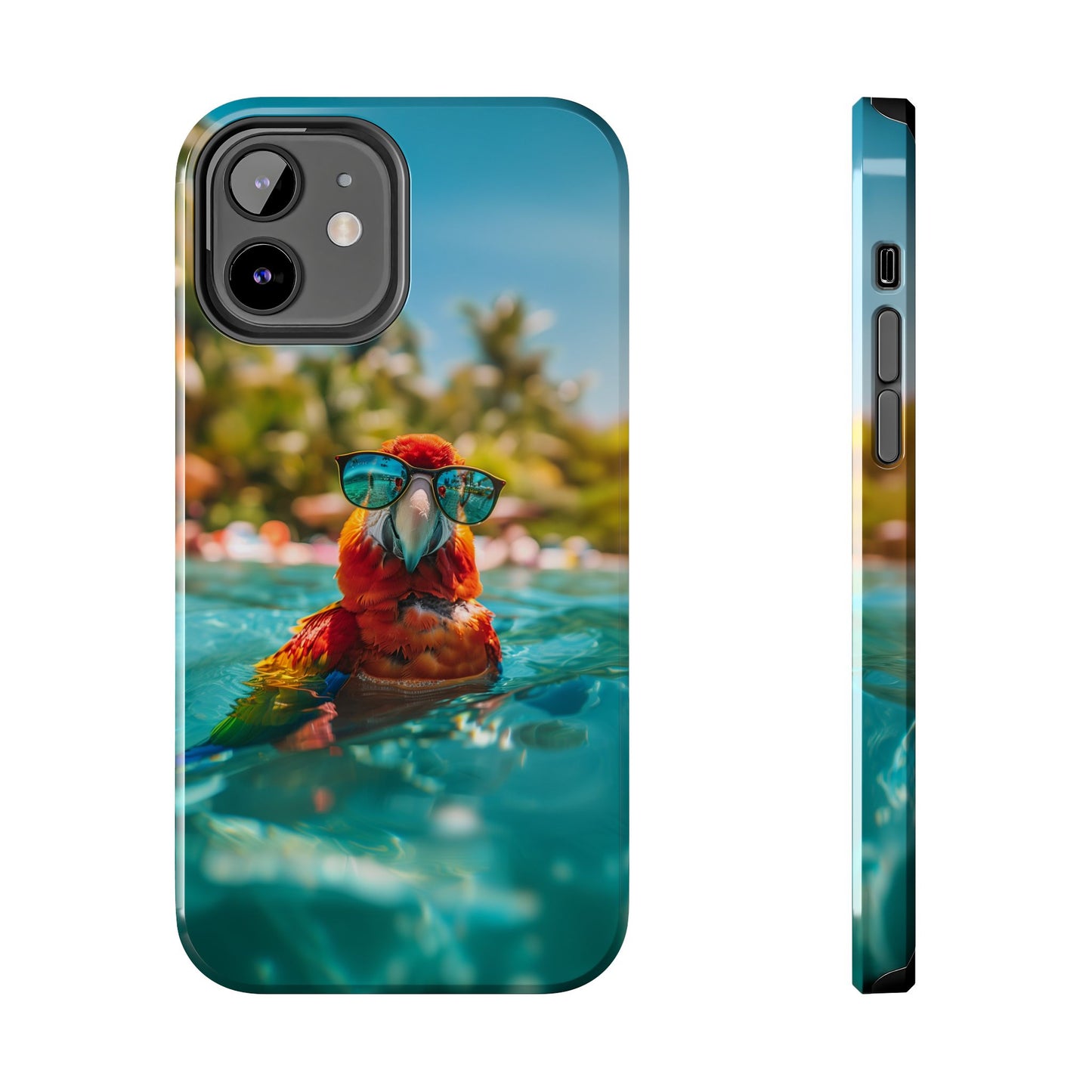 Parrot Summer Tough iPhone & Samsung Cases