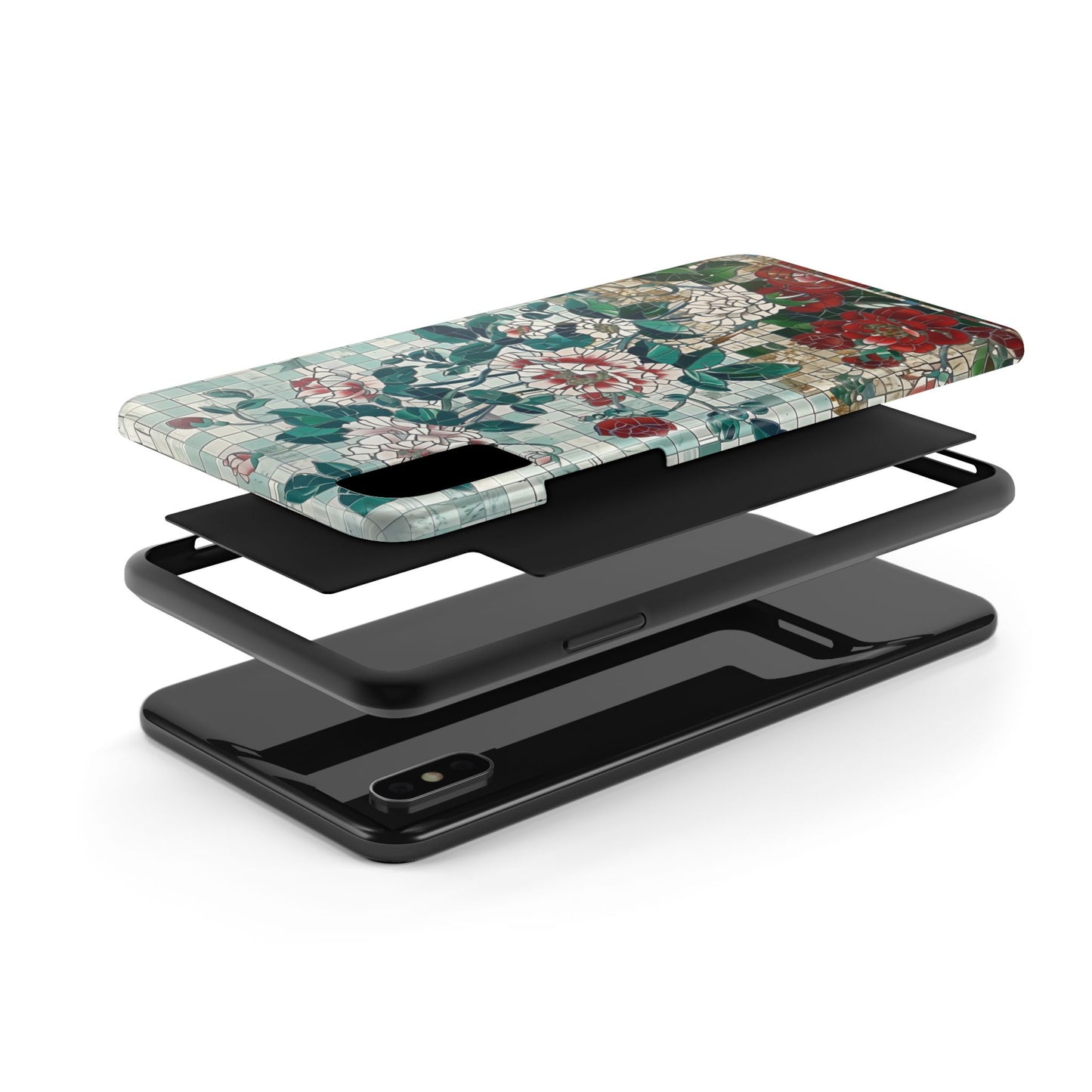 Floral Tiles Summer Tough iPhone & Samsung Cases
