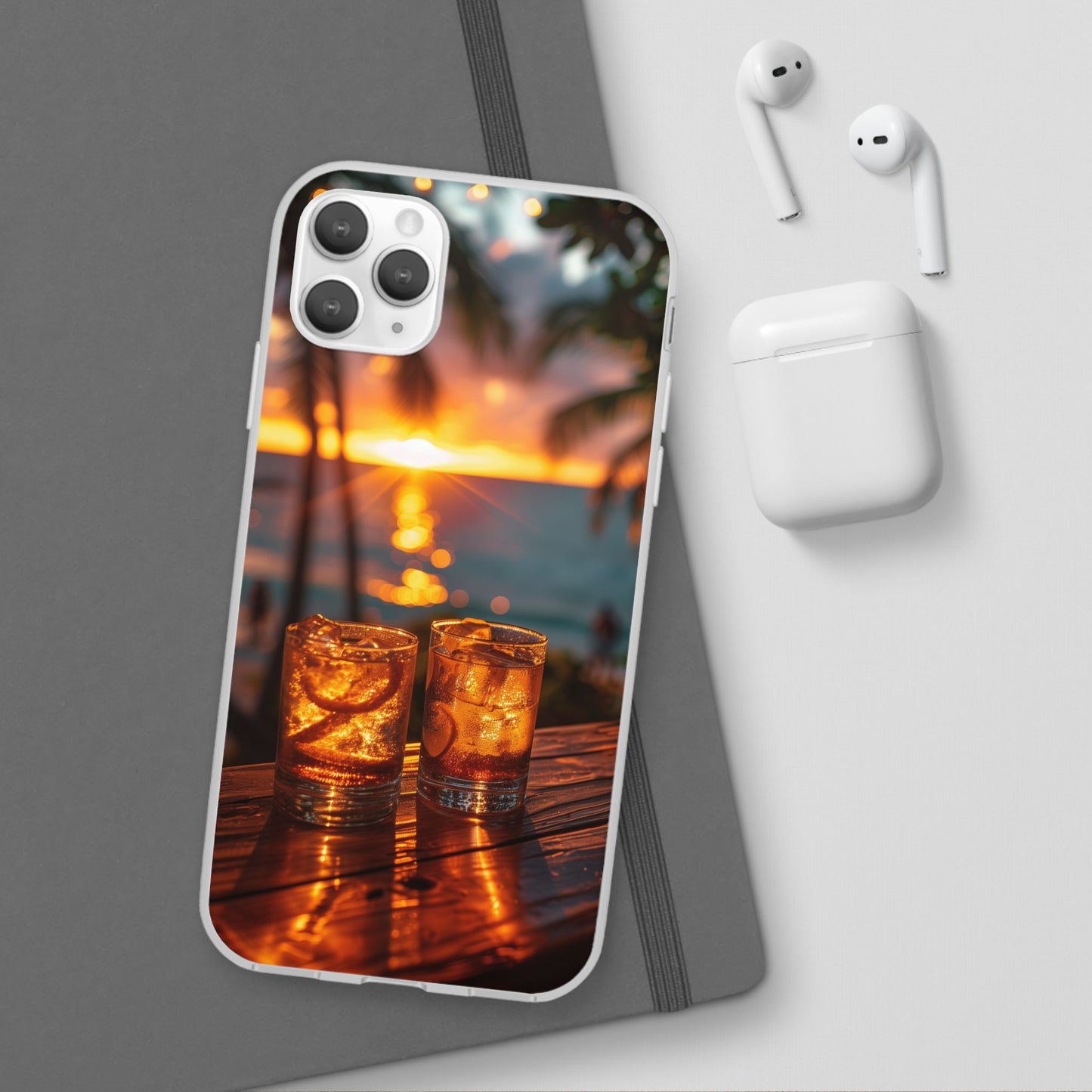 Sunrise Sunset Beverages iPhone & Samsung Flexi Cases