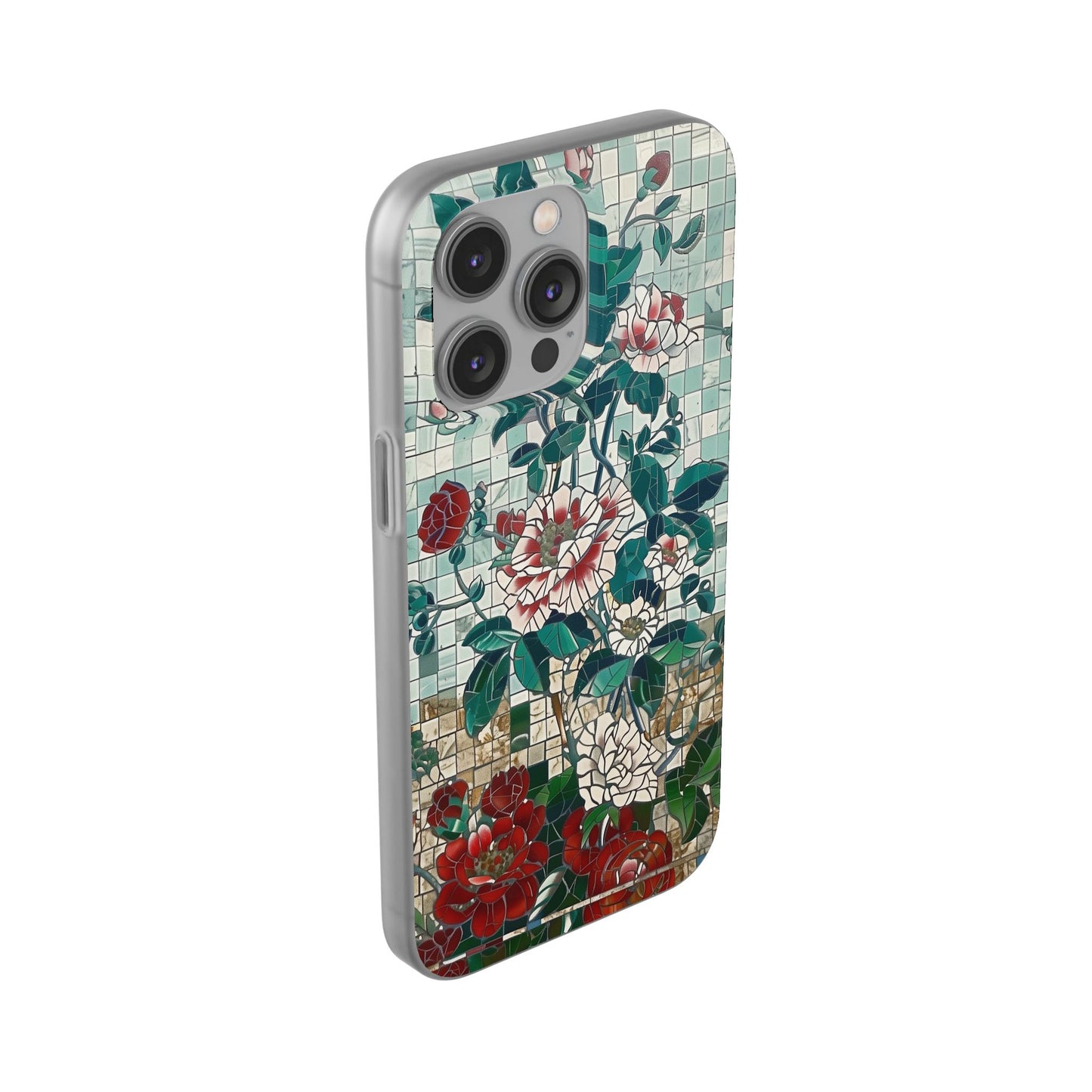 Floral Tiles Summer iPhone & Samsung Flexi Cases