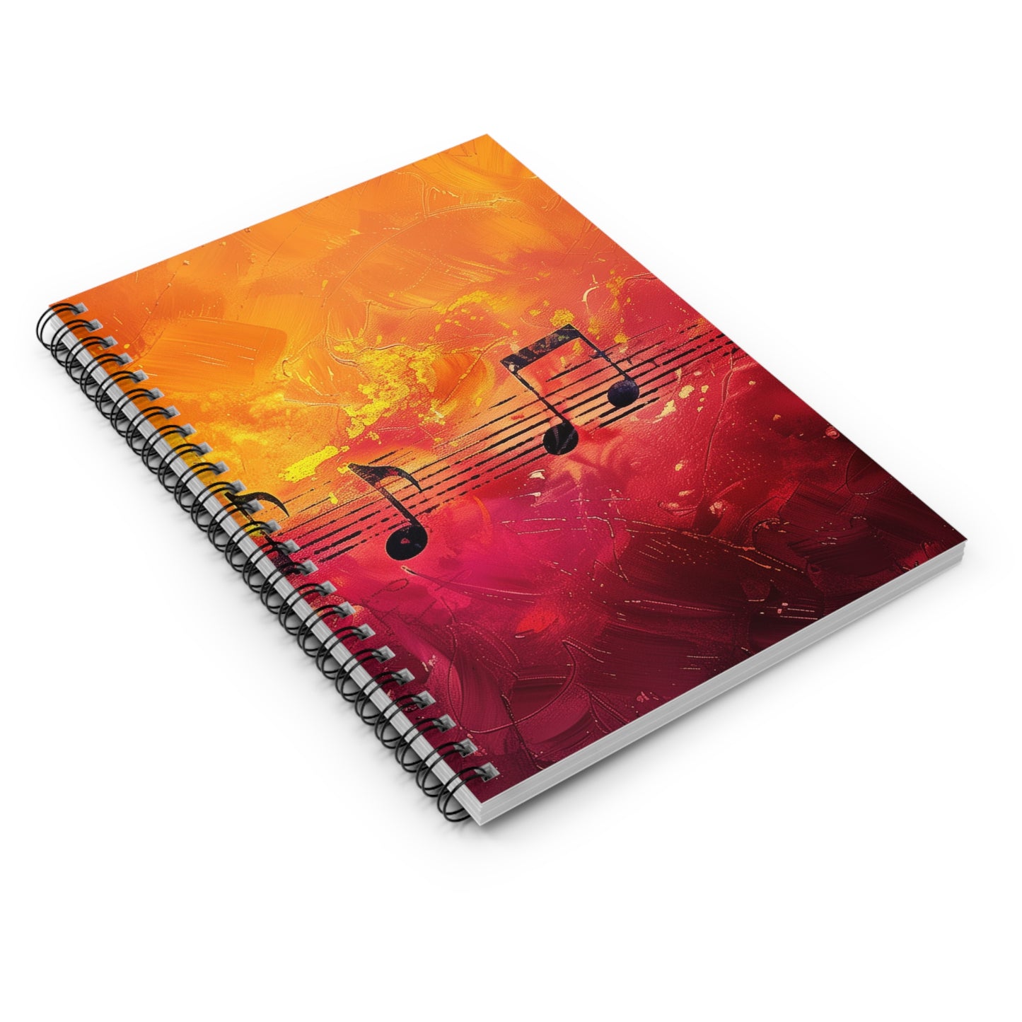 Spiral Songwriting Notebook - Ruled Line