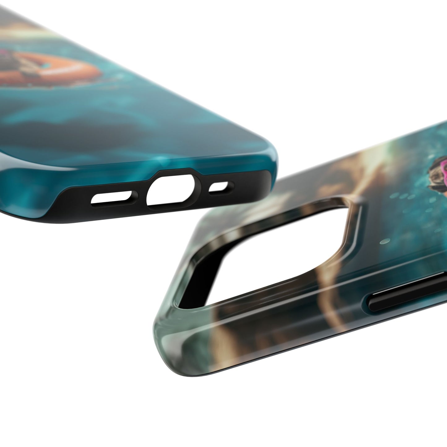 Pug Summer Tough iPhone & Samsung Cases
