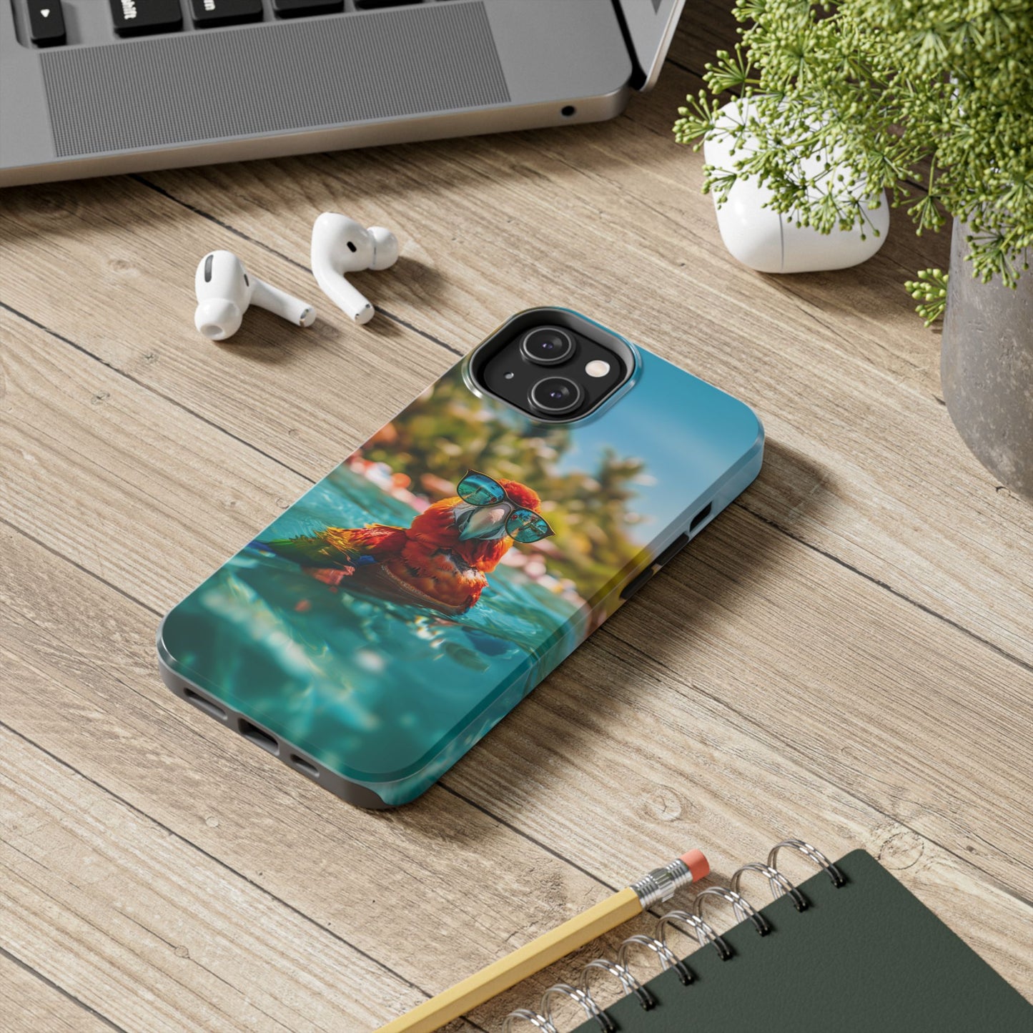 Parrot Summer Tough iPhone & Samsung Cases