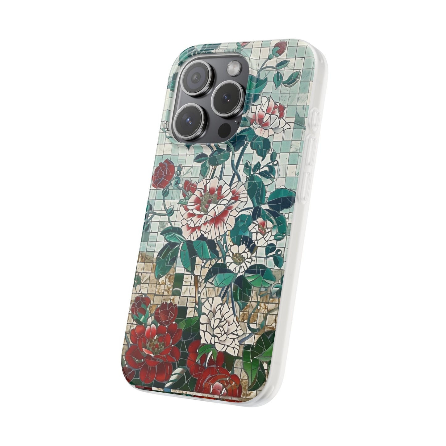 Floral Tiles Summer iPhone & Samsung Flexi Cases
