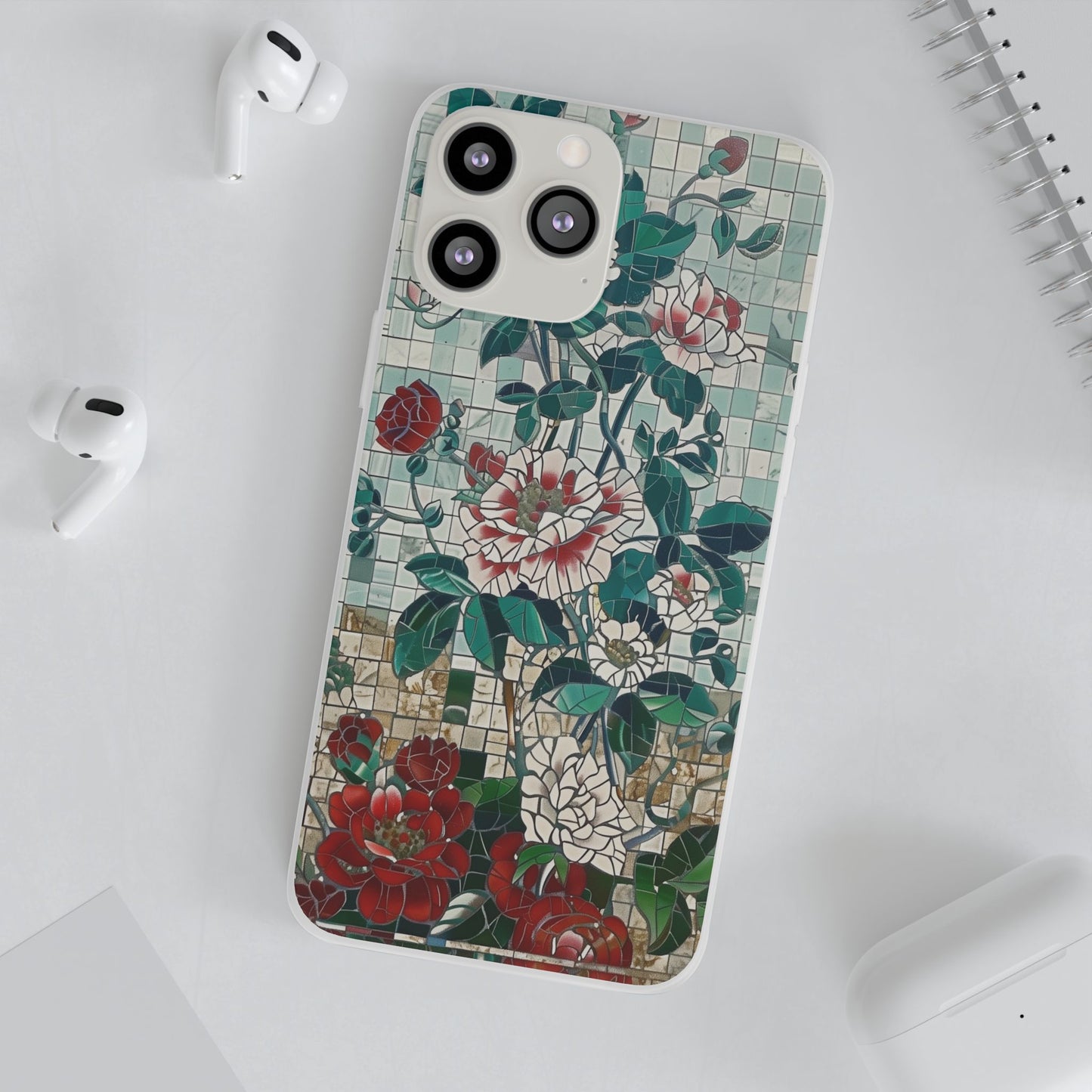Floral Tiles Summer iPhone & Samsung Flexi Cases