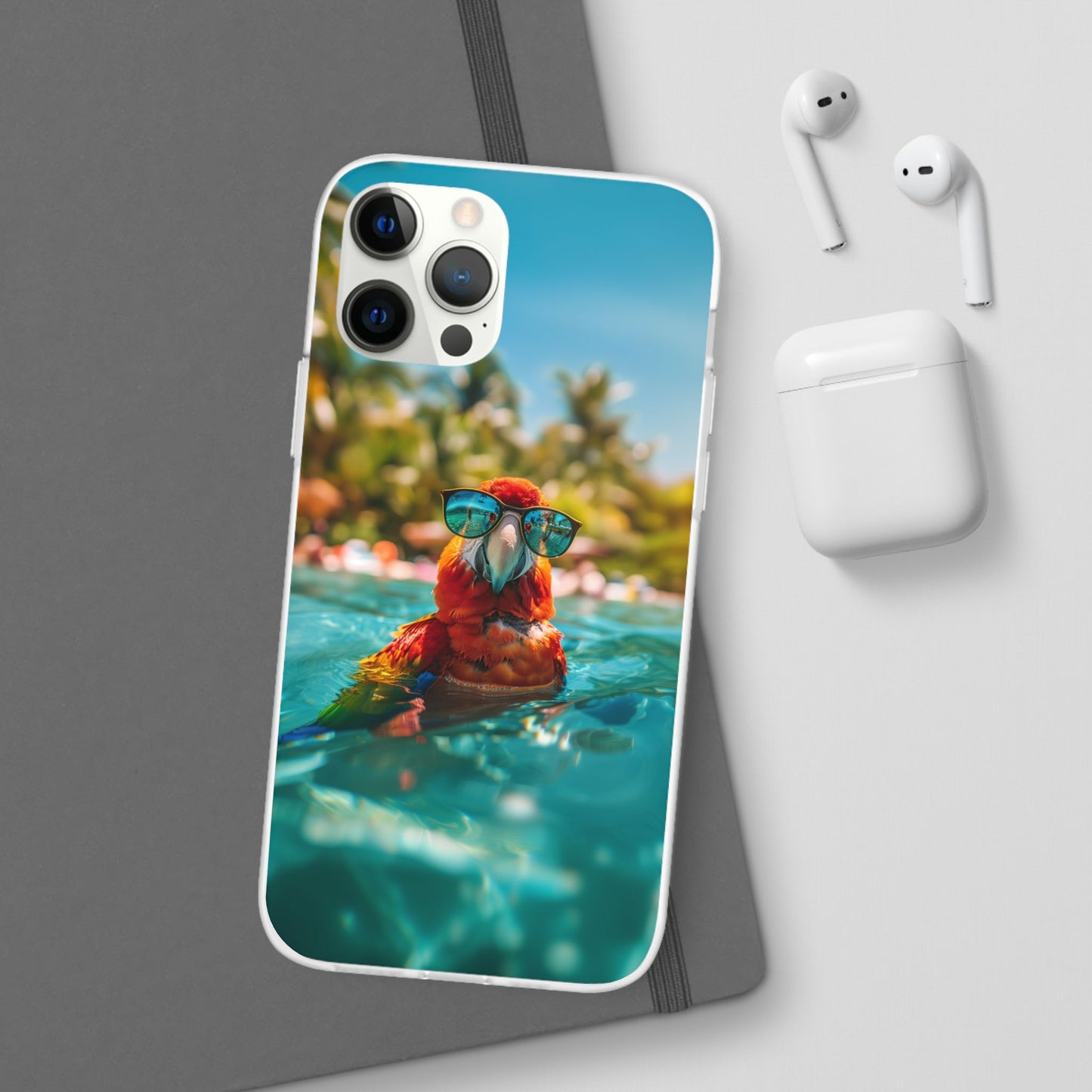 Parrot Summer iPhone & Samsung Flexi Cases