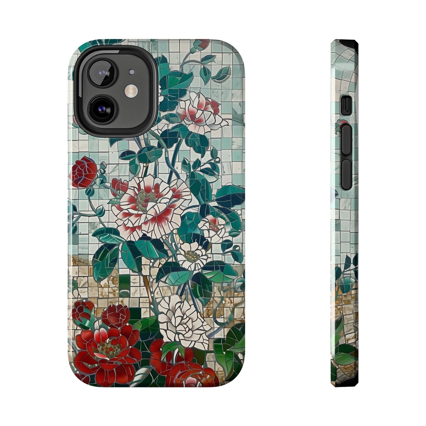 Floral Tiles Summer Tough iPhone & Samsung Cases