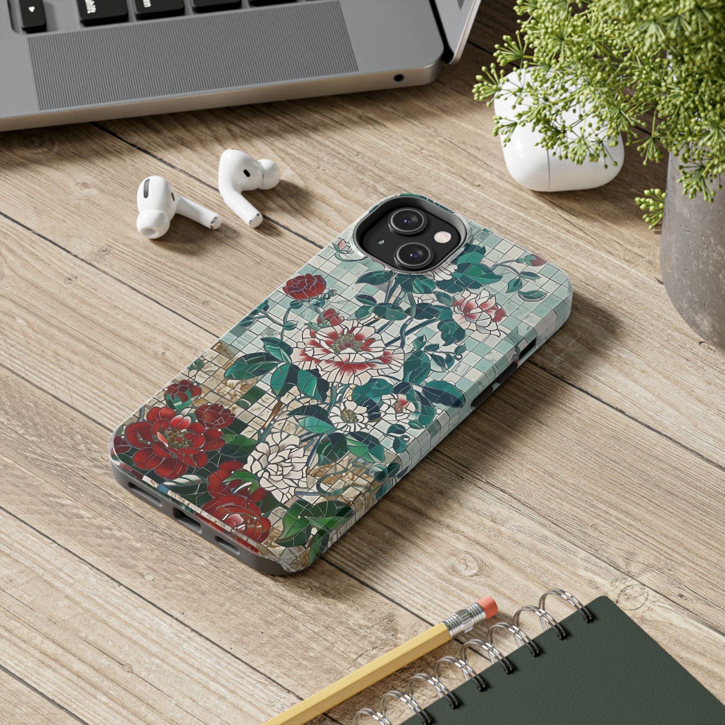 Floral Tiles Summer Tough iPhone & Samsung Cases