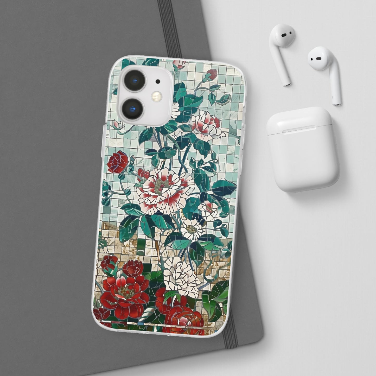 Floral Tiles Summer iPhone & Samsung Flexi Cases