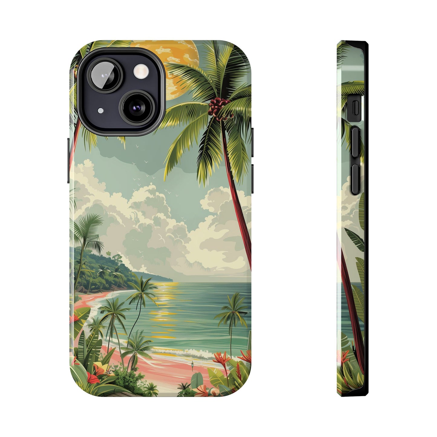 Summer Path Tough iPhone Cases