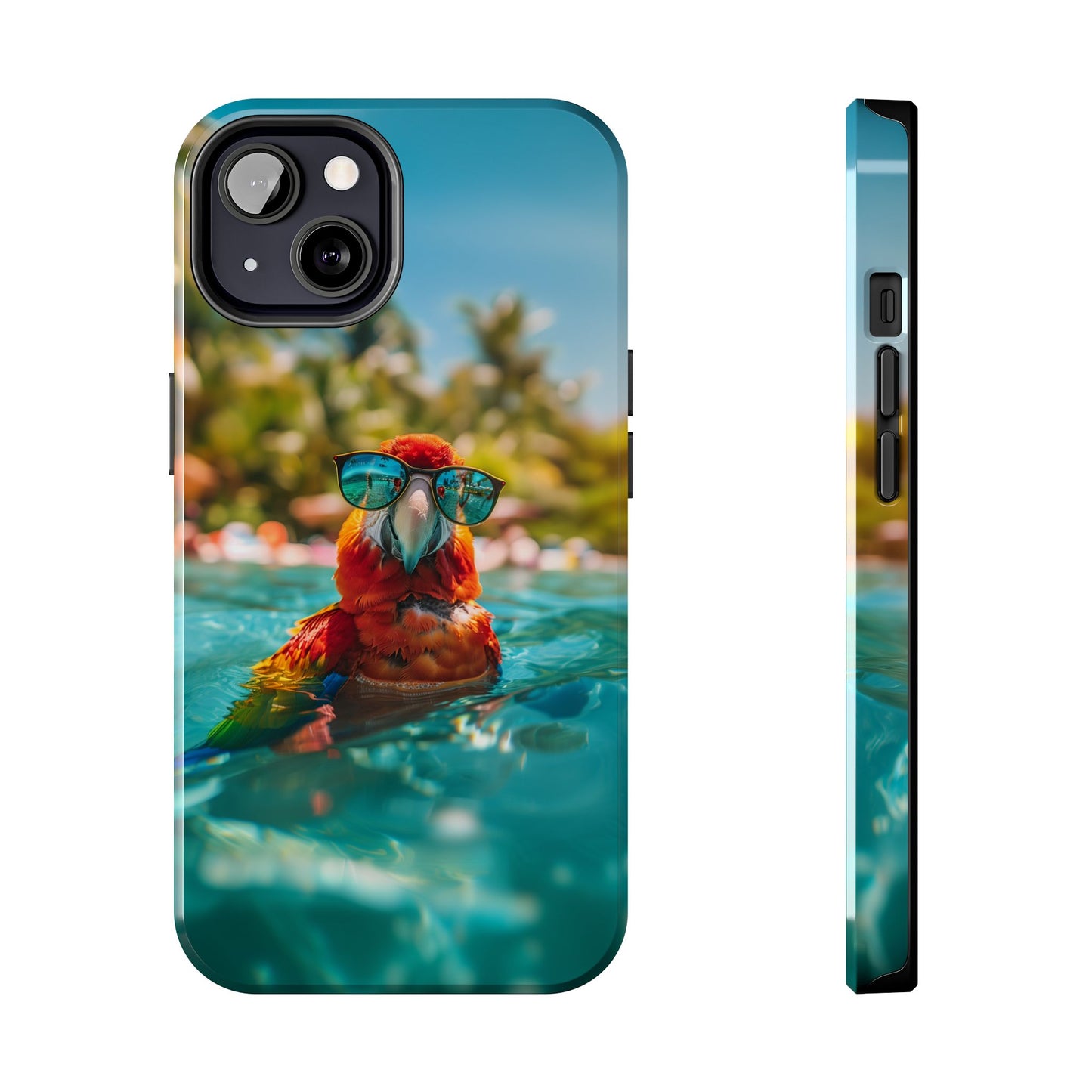 Parrot Summer Tough iPhone & Samsung Cases
