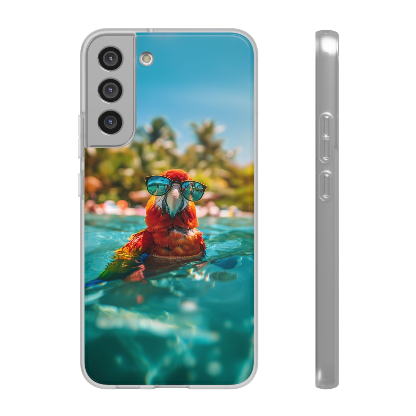 Parrot Summer iPhone & Samsung Flexi Cases