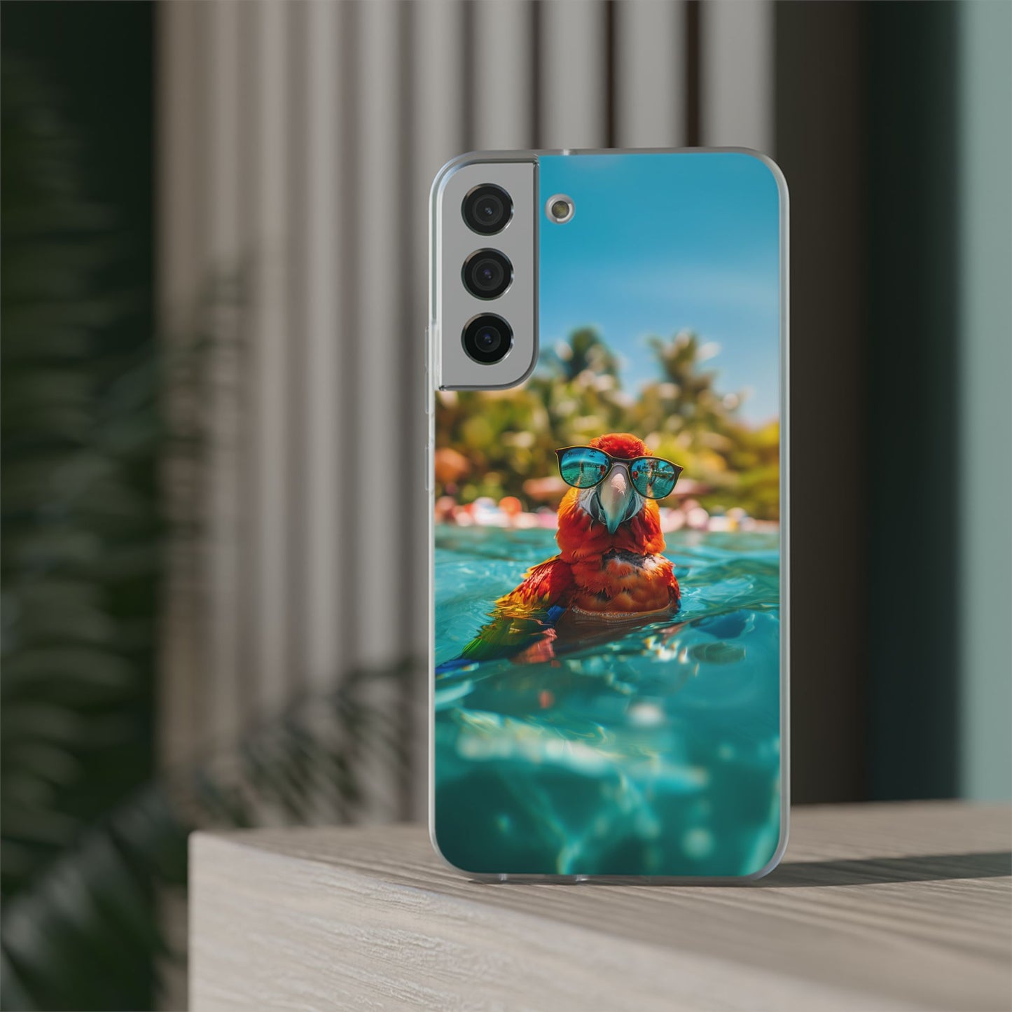 Parrot Summer iPhone & Samsung Flexi Cases