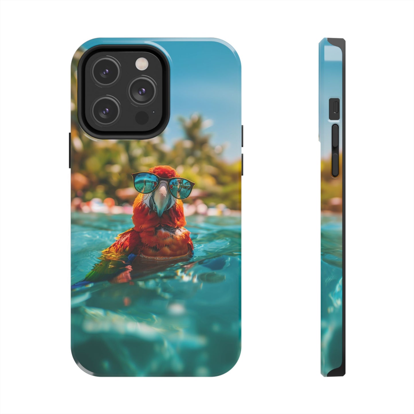 Parrot Summer Tough iPhone & Samsung Cases