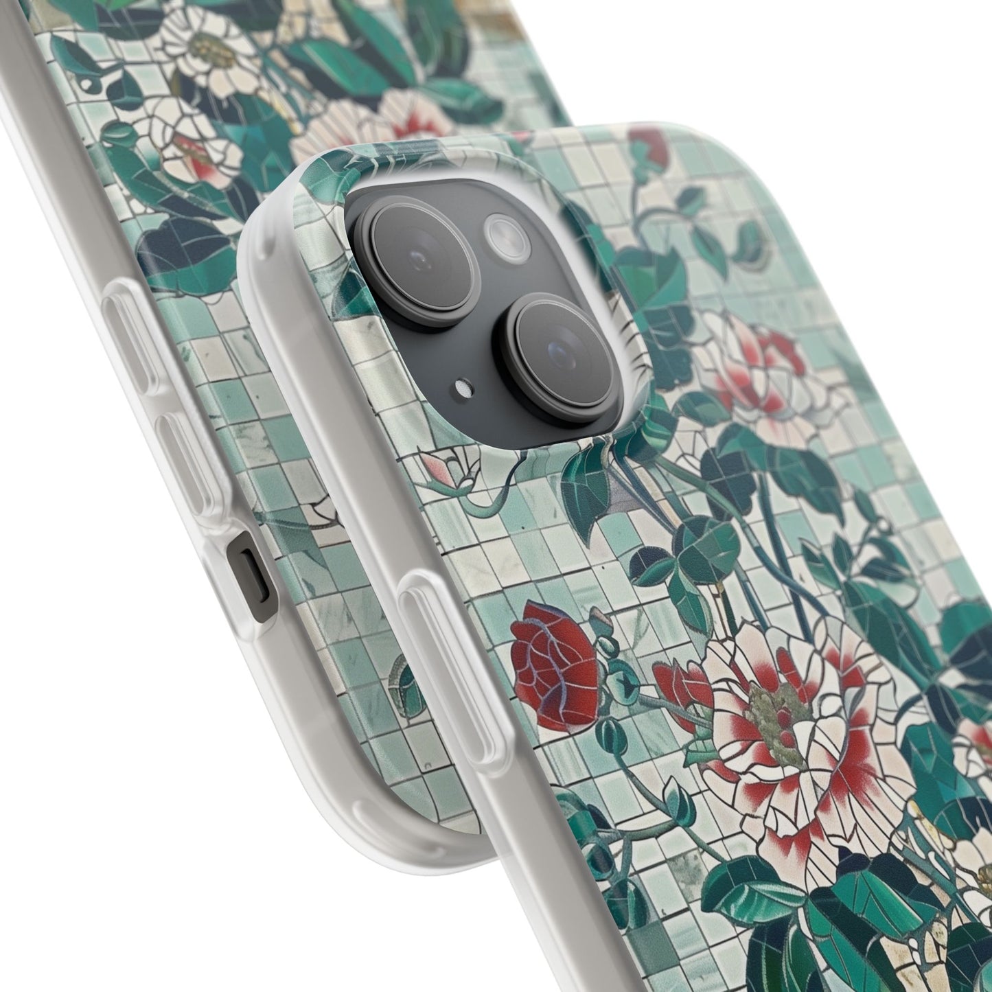 Floral Tiles Summer iPhone & Samsung Flexi Cases