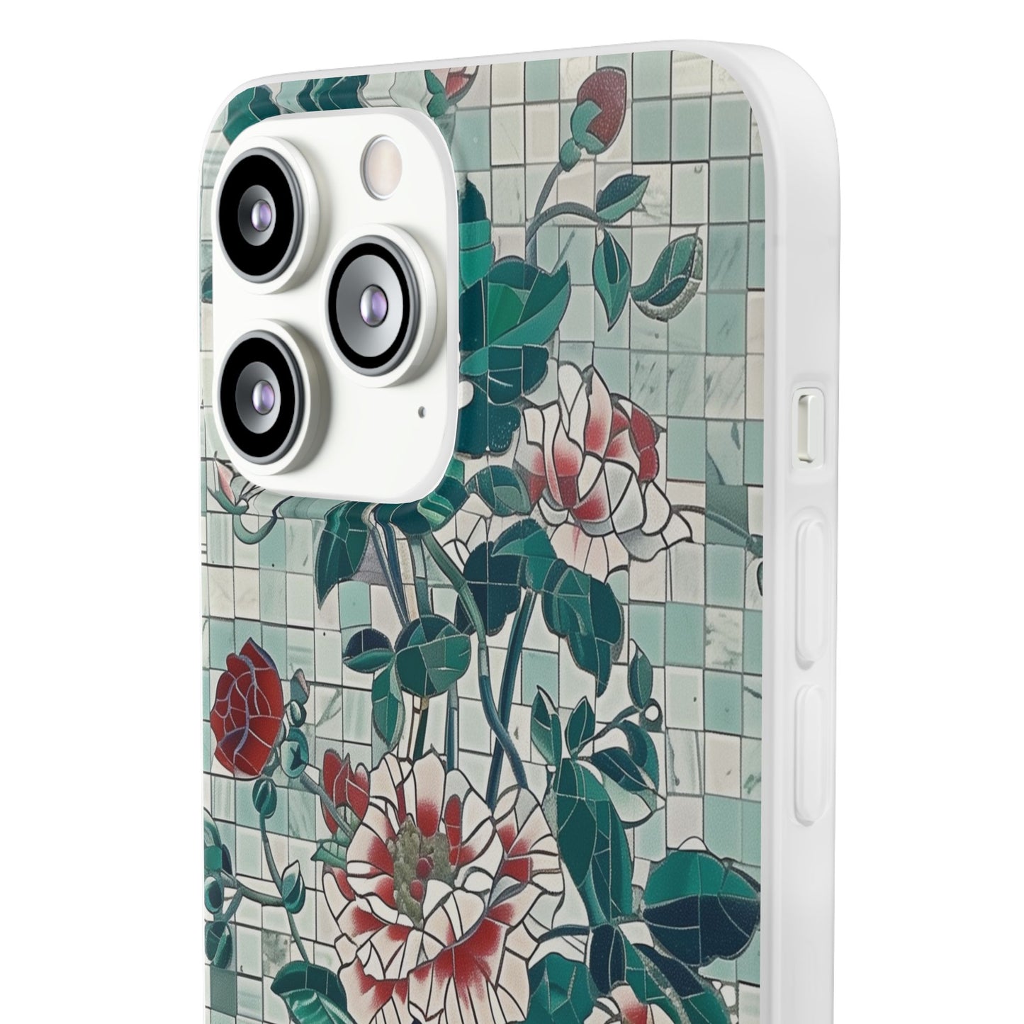 Floral Tiles Summer iPhone & Samsung Flexi Cases