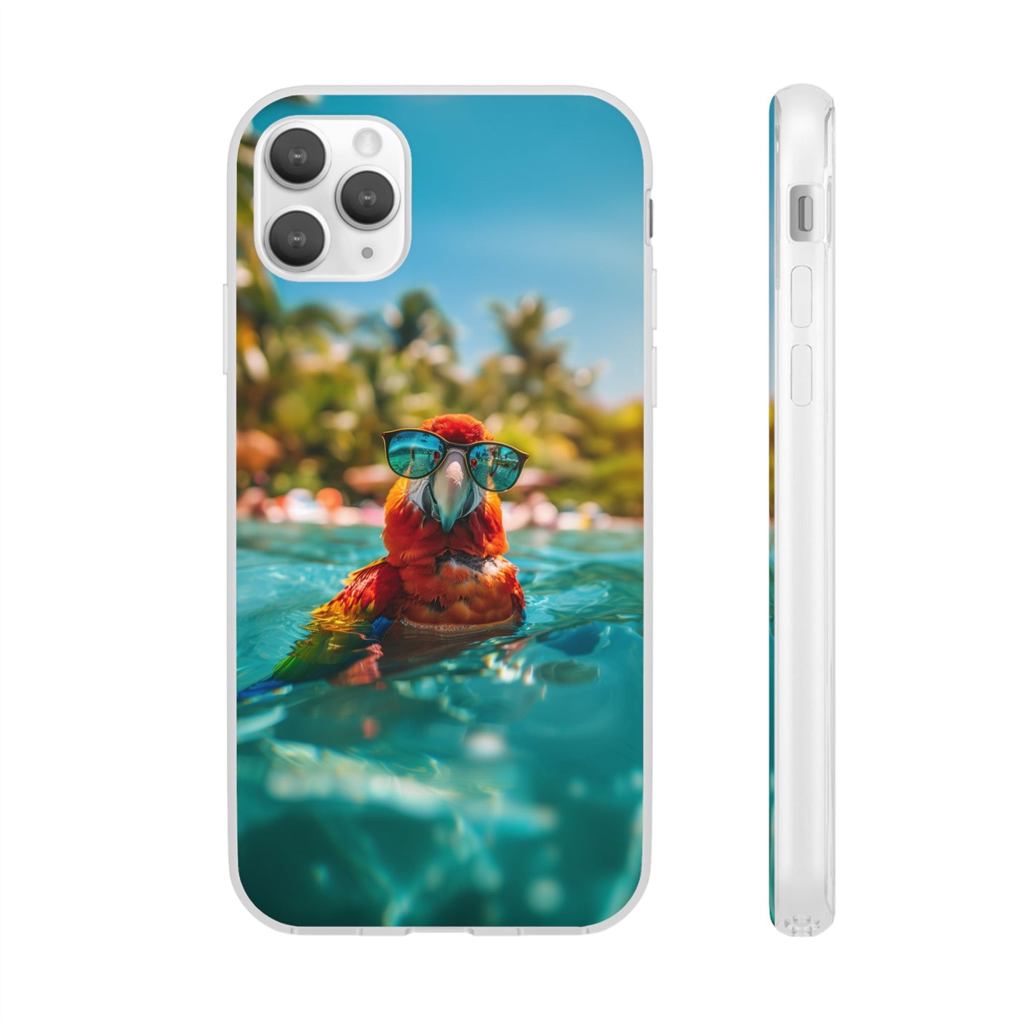 Parrot Summer iPhone & Samsung Flexi Cases