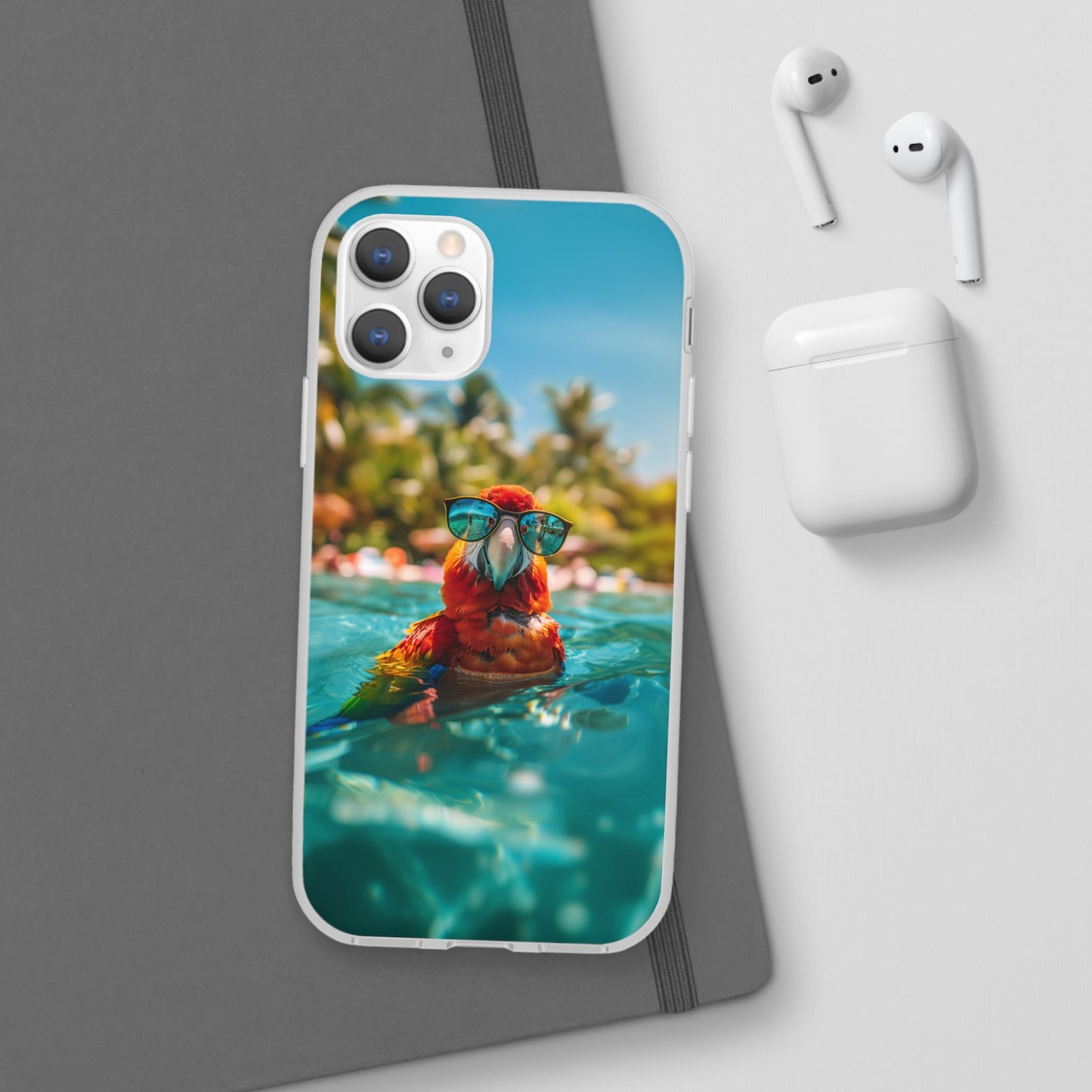 Parrot Summer iPhone & Samsung Flexi Cases