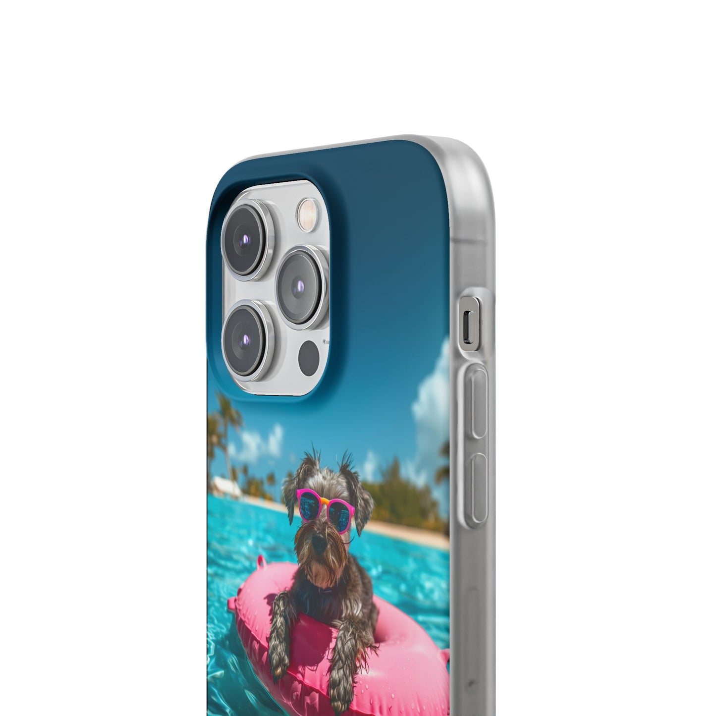 Aruba Schnauzer Summer Beach iPhone & Samsung Flexi Cases