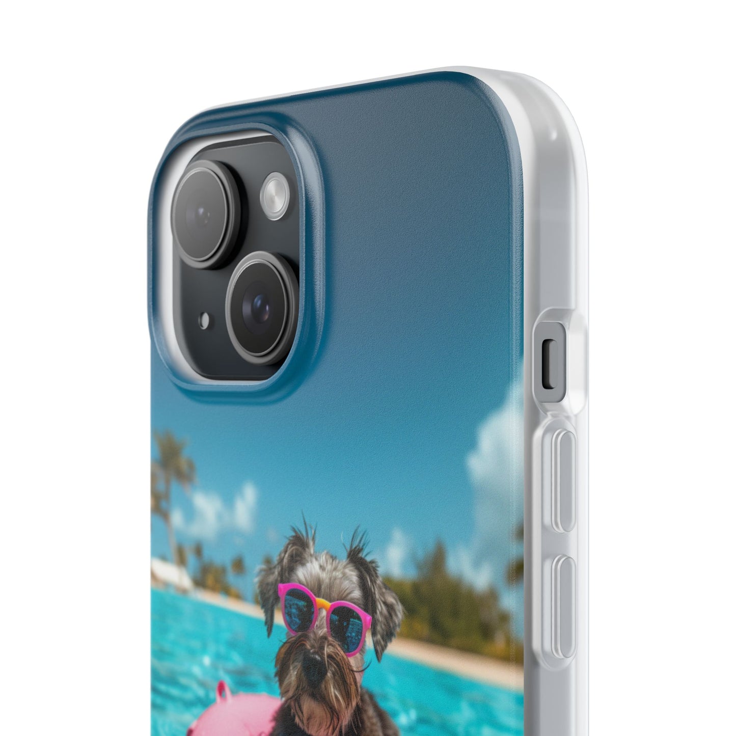 Aruba Schnauzer Summer Beach iPhone & Samsung Flexi Cases