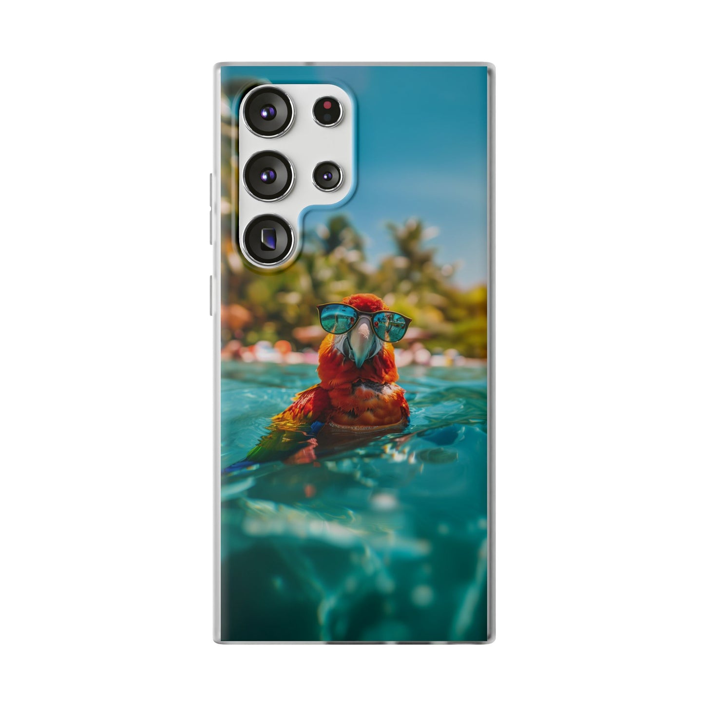 Parrot Summer iPhone & Samsung Flexi Cases