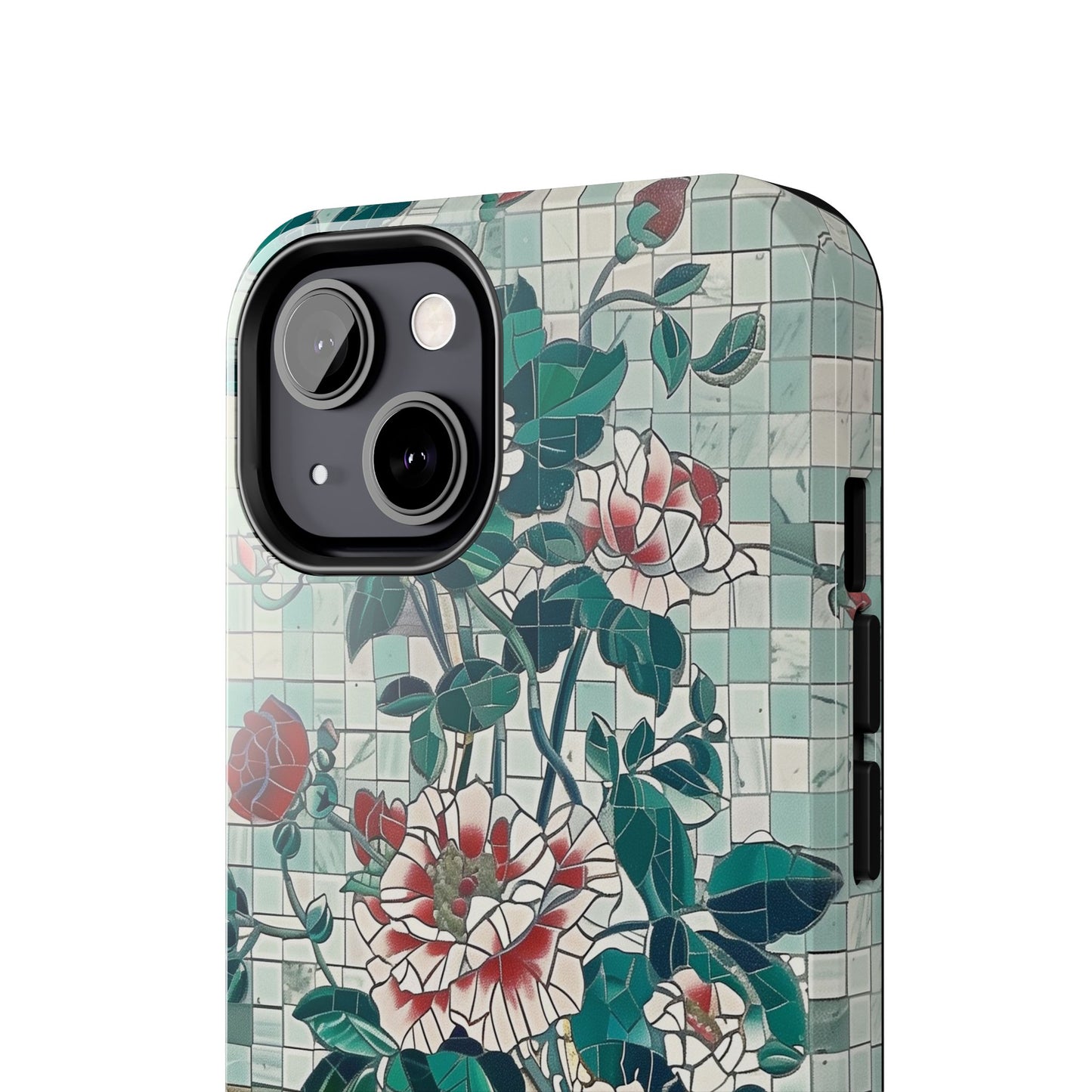 Floral Tiles Summer Tough iPhone & Samsung Cases