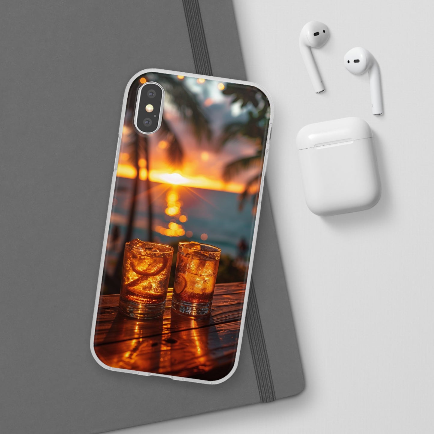 Sunrise Sunset Beverages iPhone & Samsung Flexi Cases