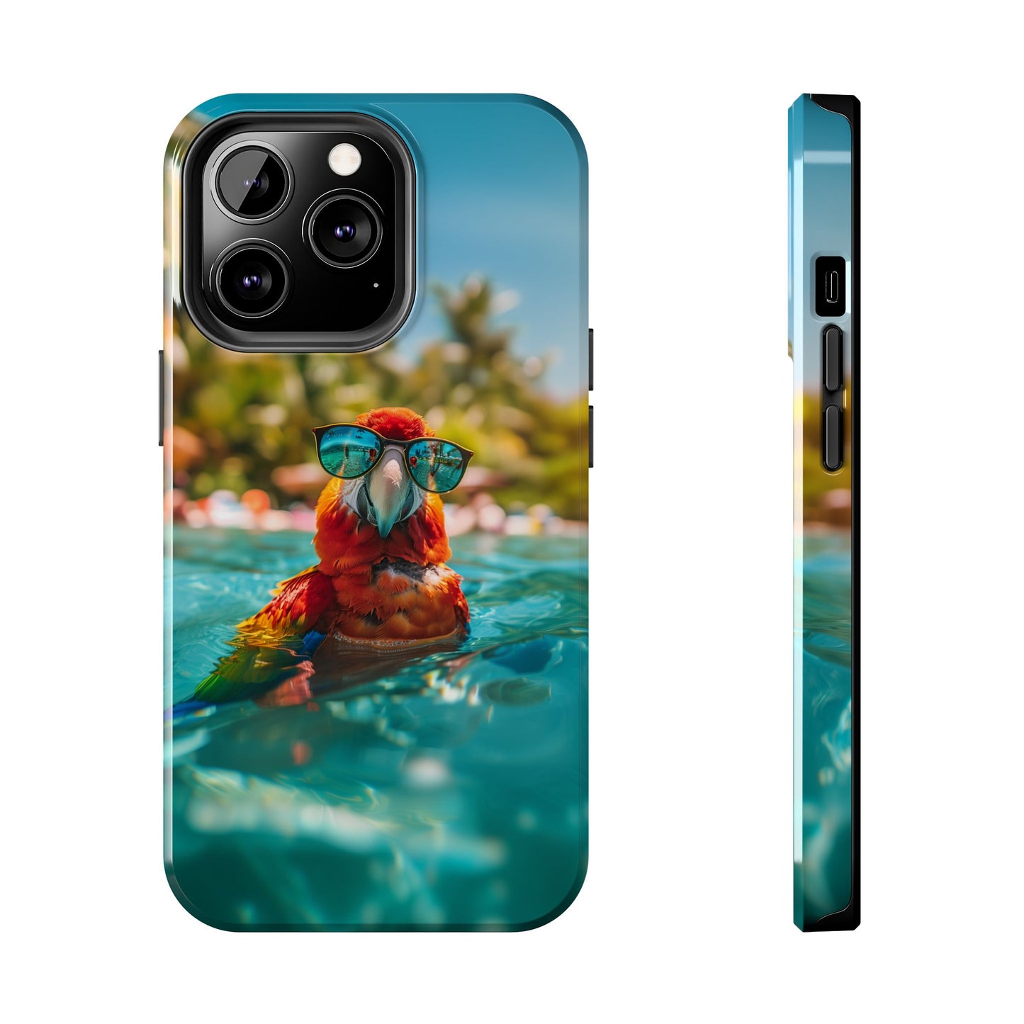 Parrot Summer Tough iPhone & Samsung Cases