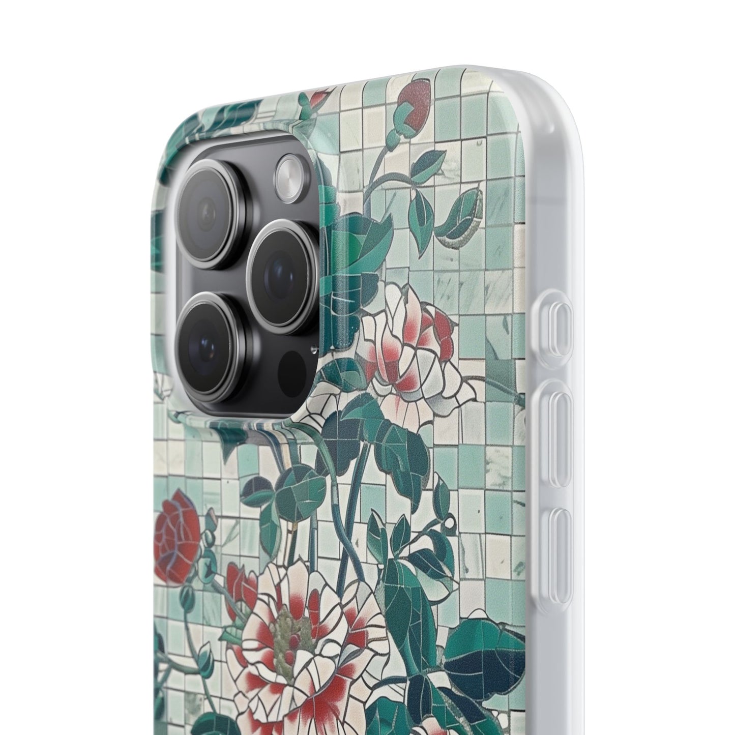 Floral Tiles Summer iPhone & Samsung Flexi Cases
