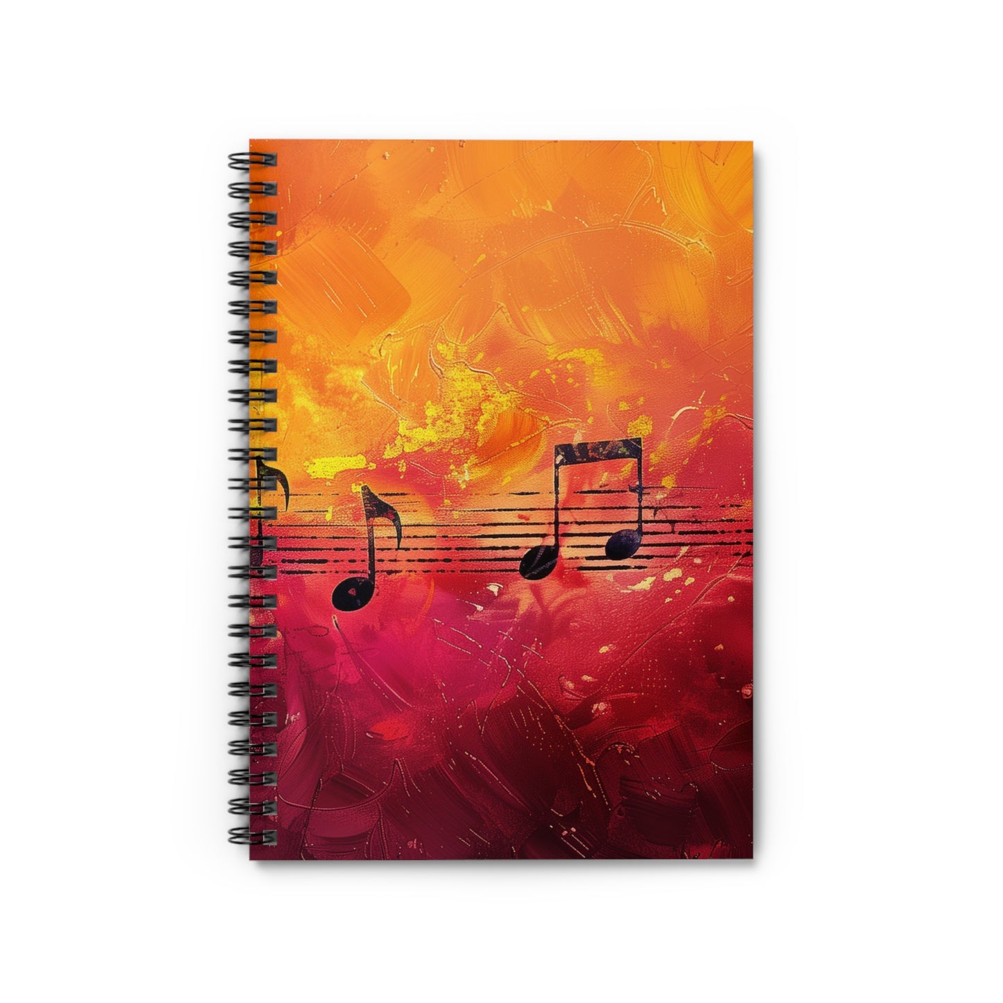 Spiral Songwriting Notebook - Ruled Line