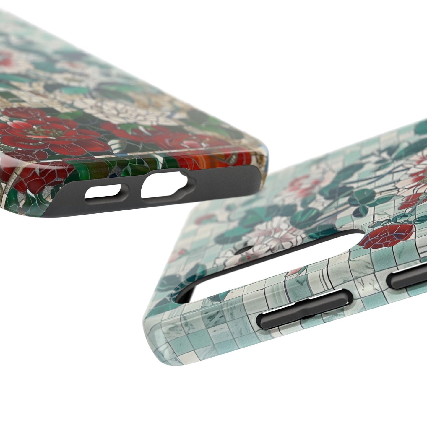 Floral Tiles Summer Tough iPhone & Samsung Cases