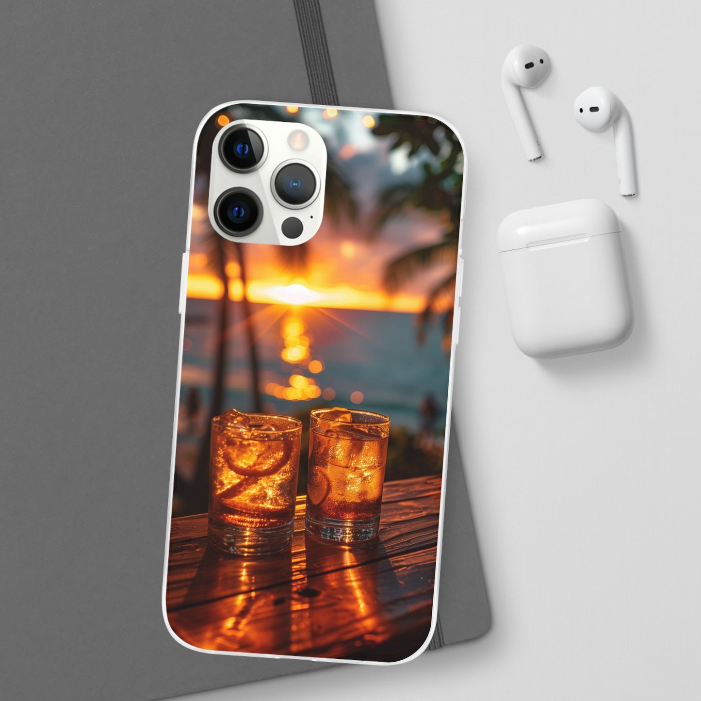Sunrise Sunset Beverages iPhone & Samsung Flexi Cases