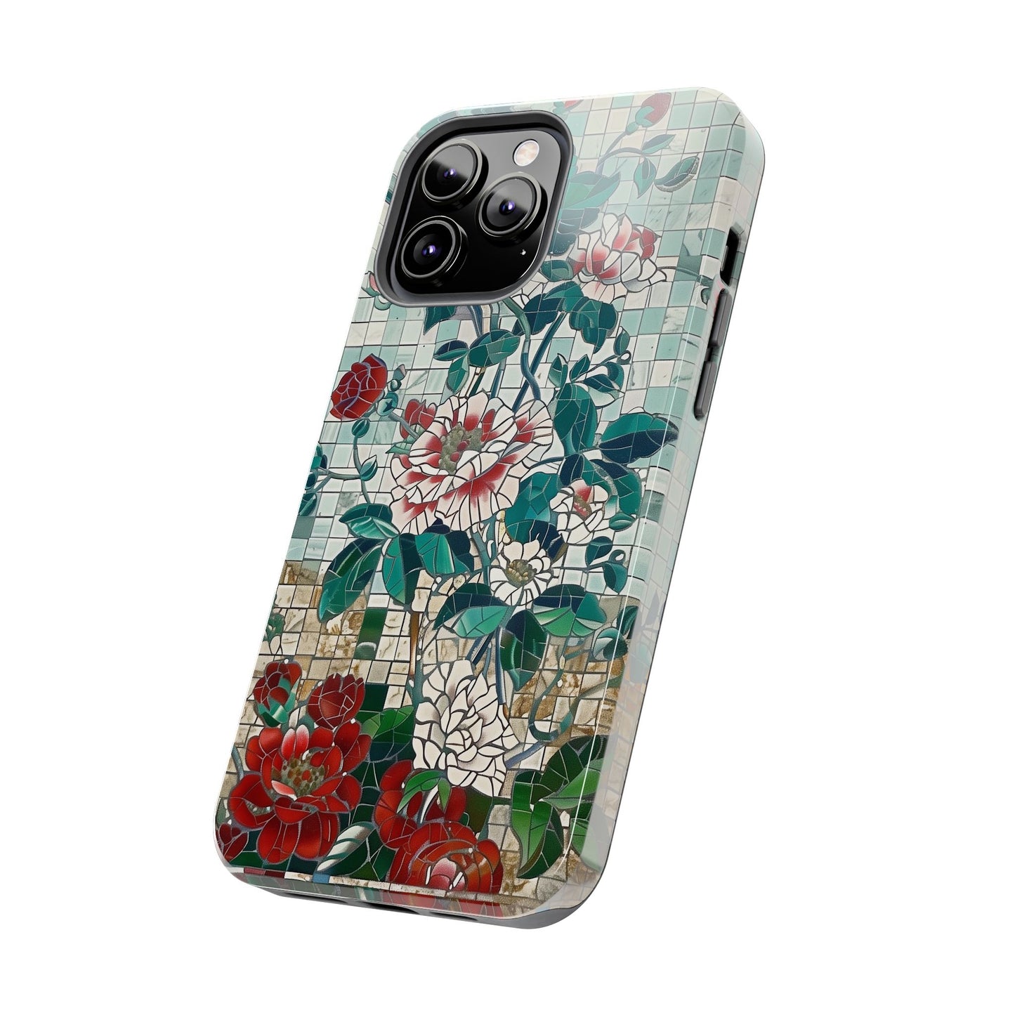 Floral Tiles Summer Tough iPhone & Samsung Cases
