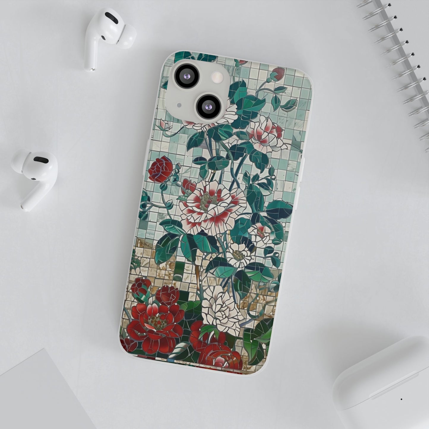 Floral Tiles Summer iPhone & Samsung Flexi Cases