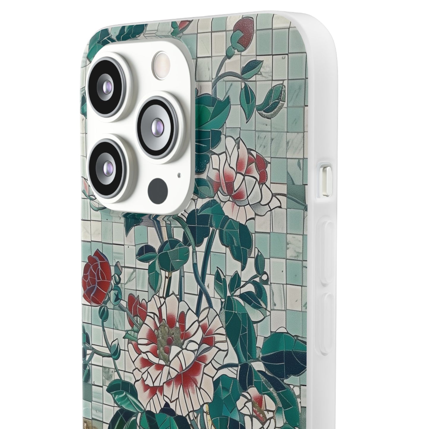 Floral Tiles Summer iPhone & Samsung Flexi Cases